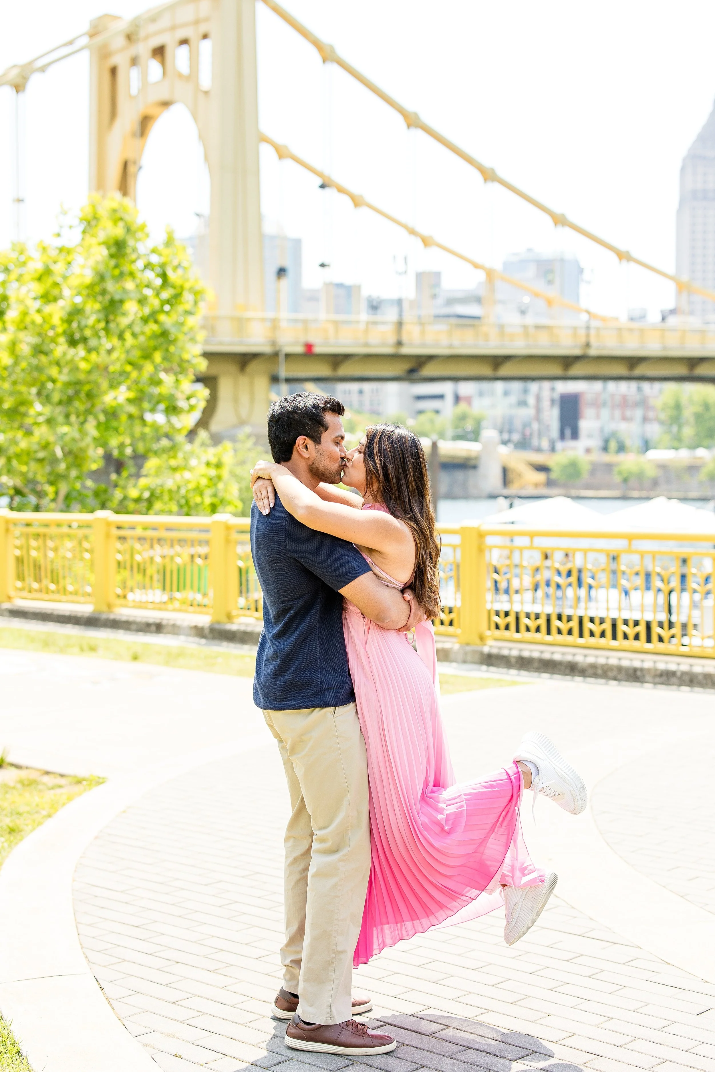 pittsburgh proposal ideas, pittsburgh proposal locations, pittsburgh proposal photographer, pittsburgh skyline proposal