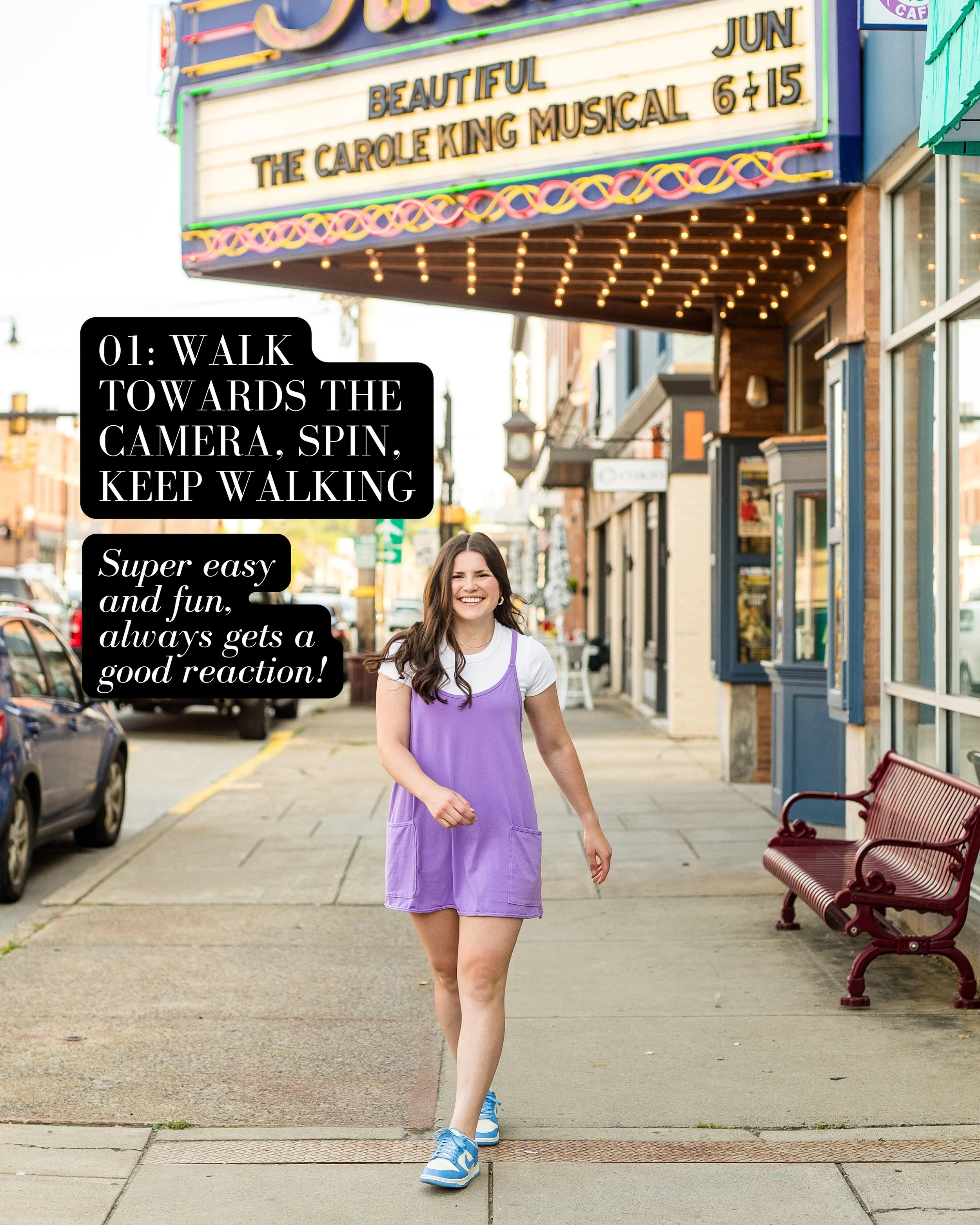 how to post for senior pictures, natural senior photo posing ideas, how to become a senior photographer