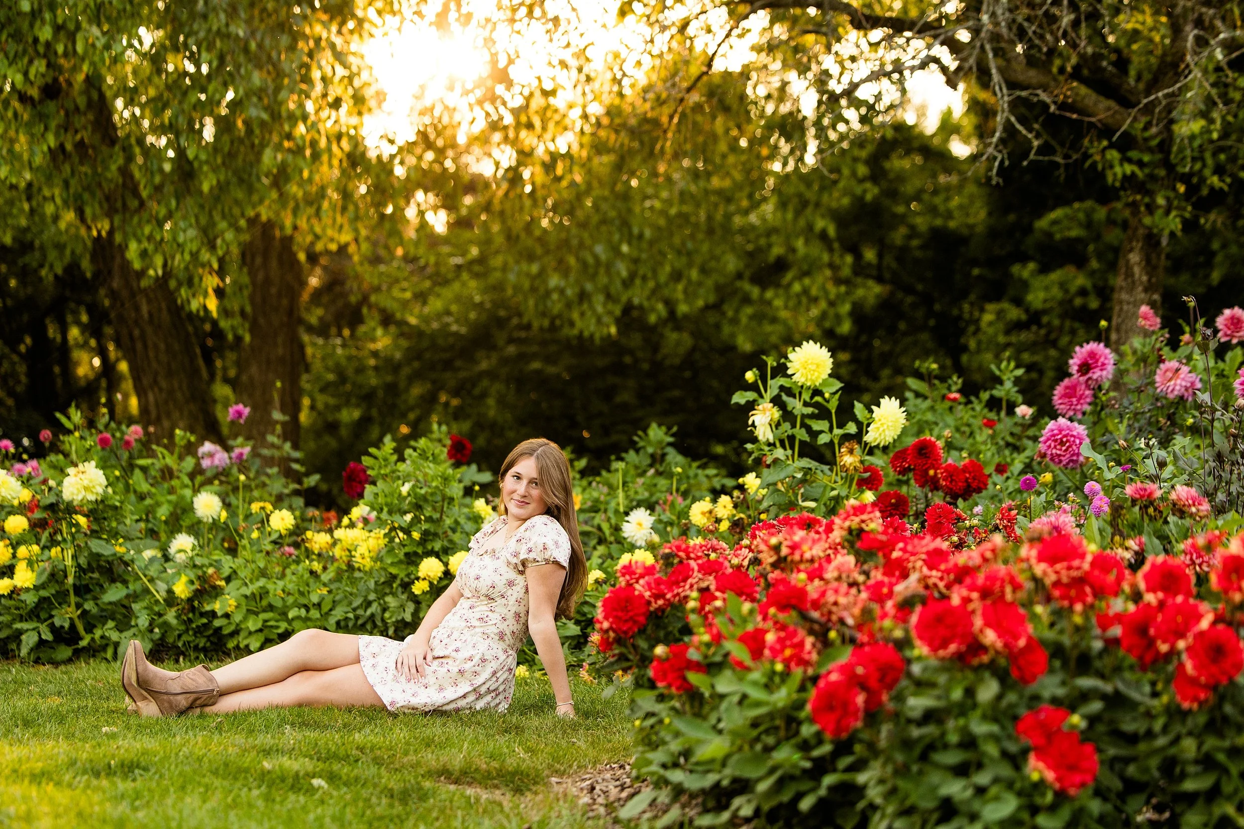 Avery: Fellows Riverside Garden Senior Pictures