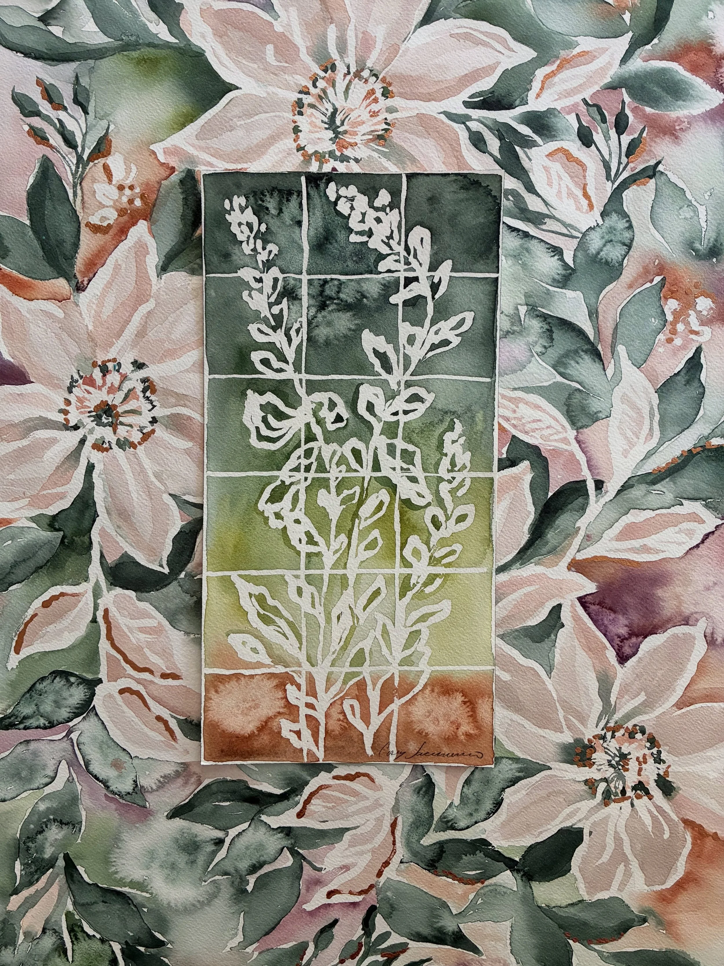 Got into a painting groove this week. ✨
Some new artworks are listed on my website- some of my larger artworks are going to be framed and for sale at the upcoming @winterthurmuse artisan market on July 17-19th! Mark your calendars for that and swing 