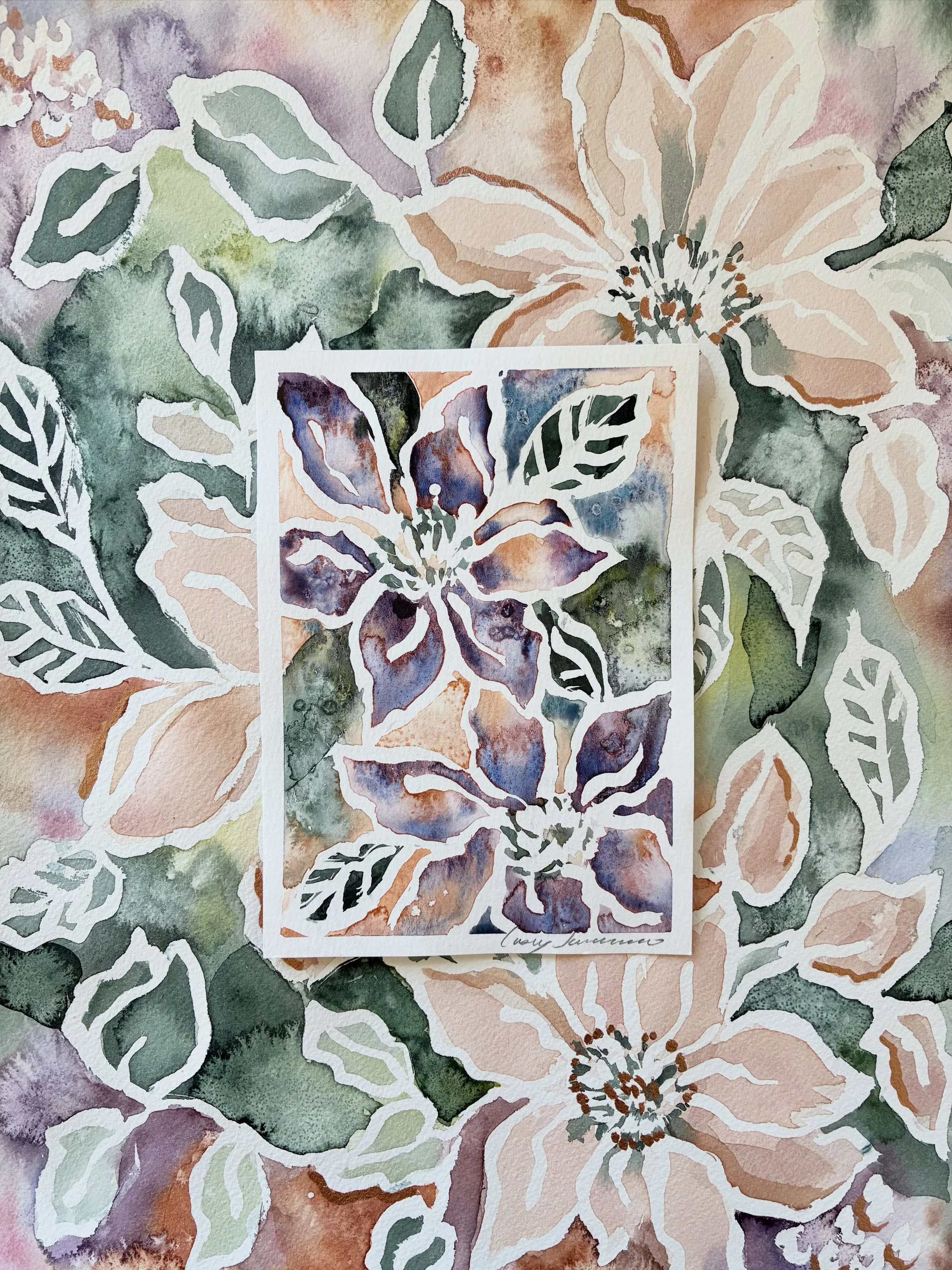 New watercolor originals added to my website shop this morning! ✨