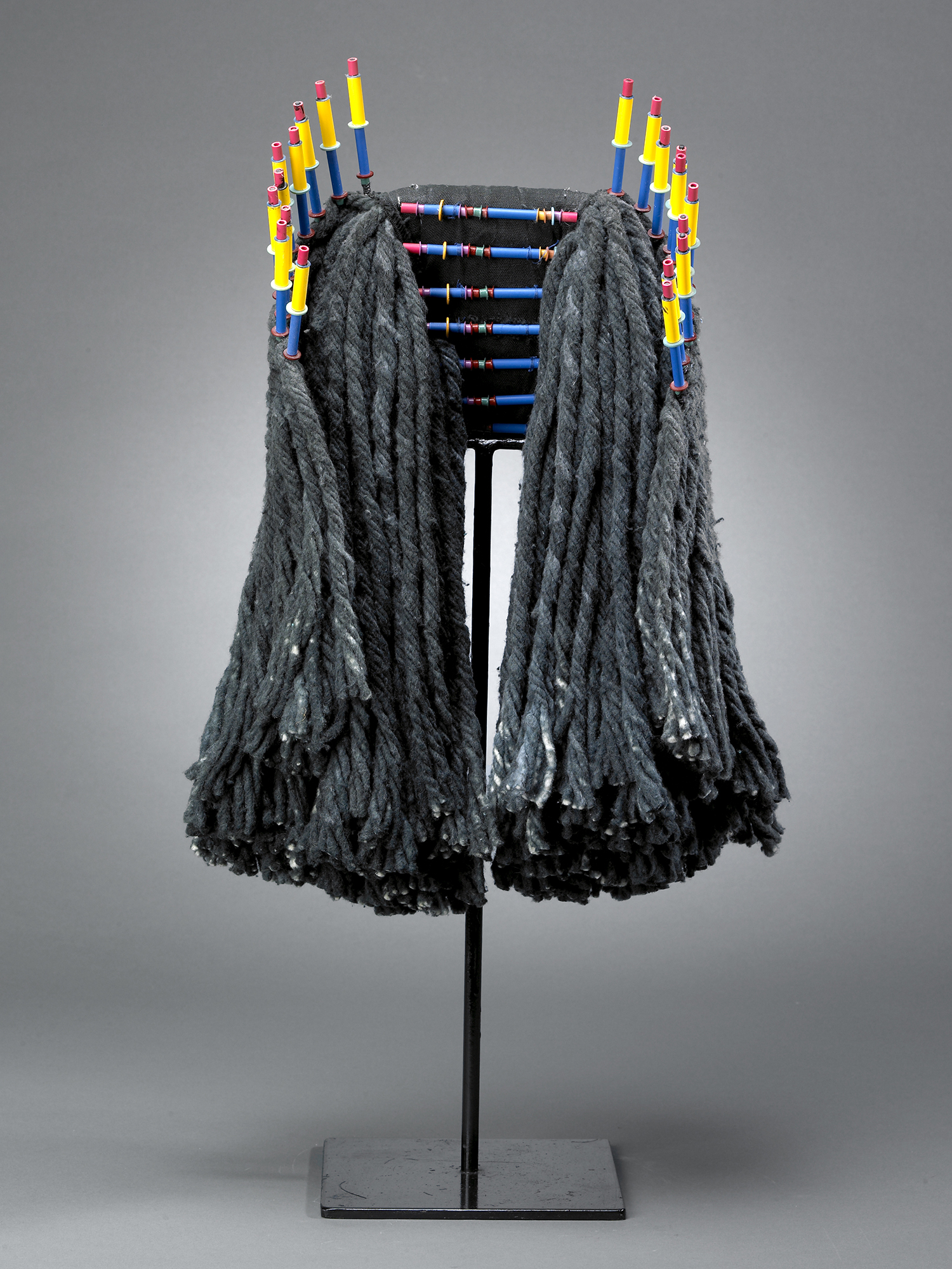 Mop with Soda Can Tabs - Back