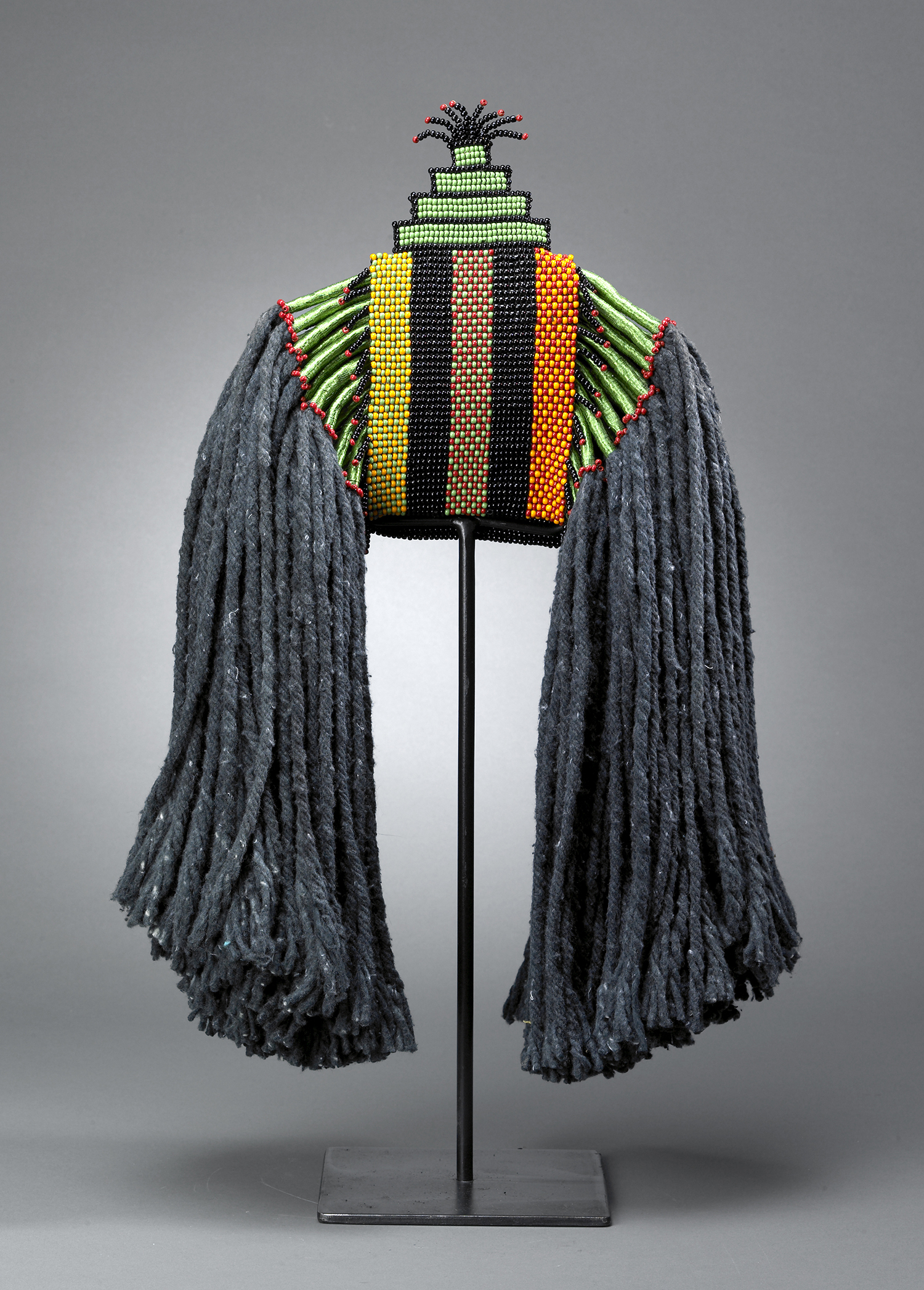 Mop with Checkerboard - Back