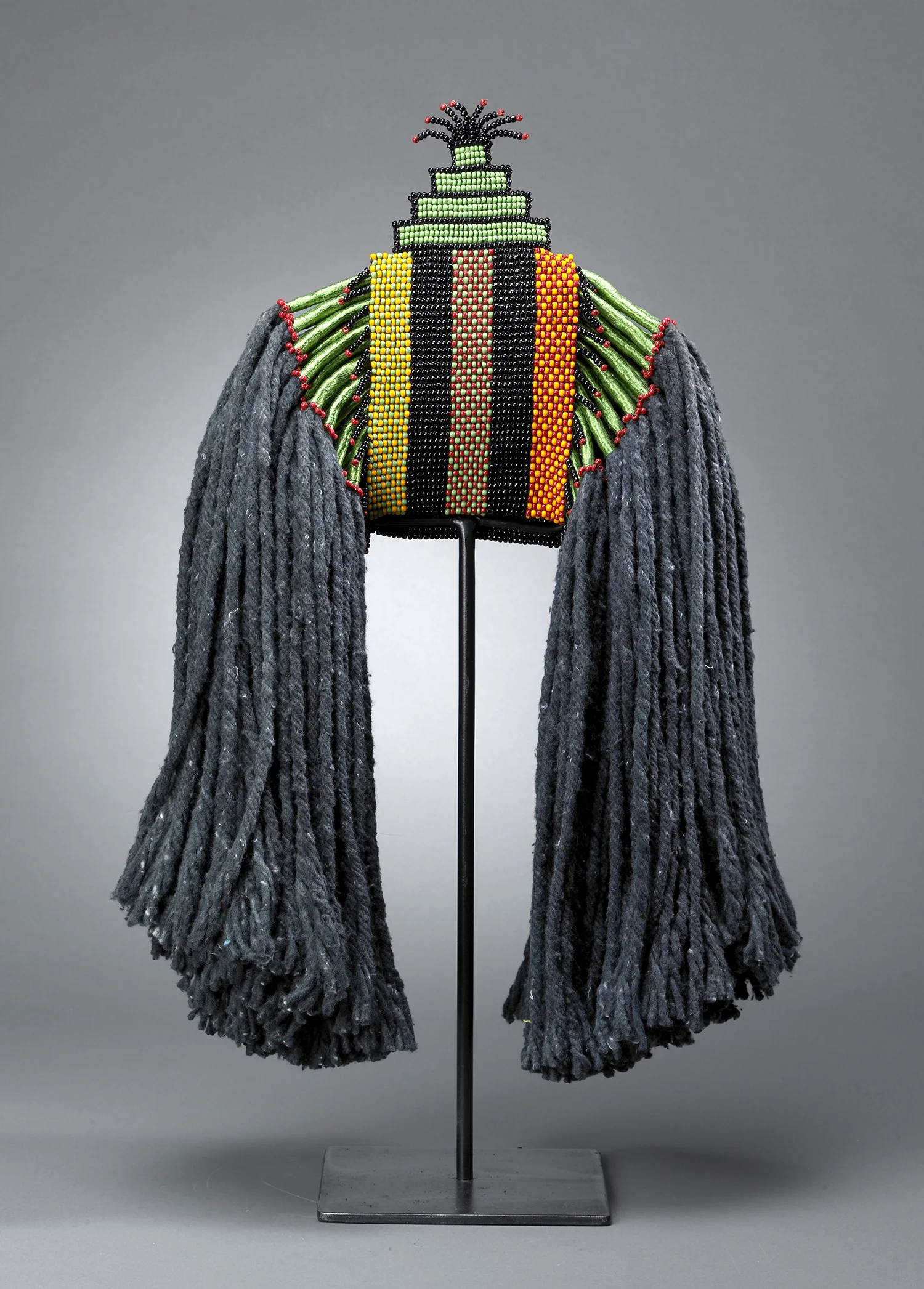 Mop with Checkerboard - Back