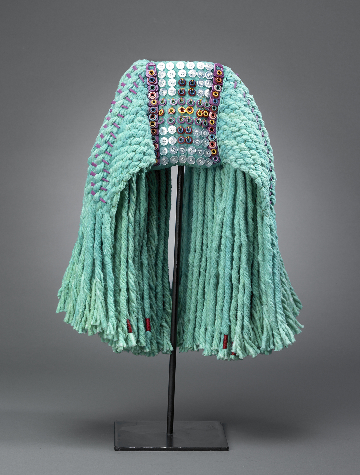 Mop with Buttons