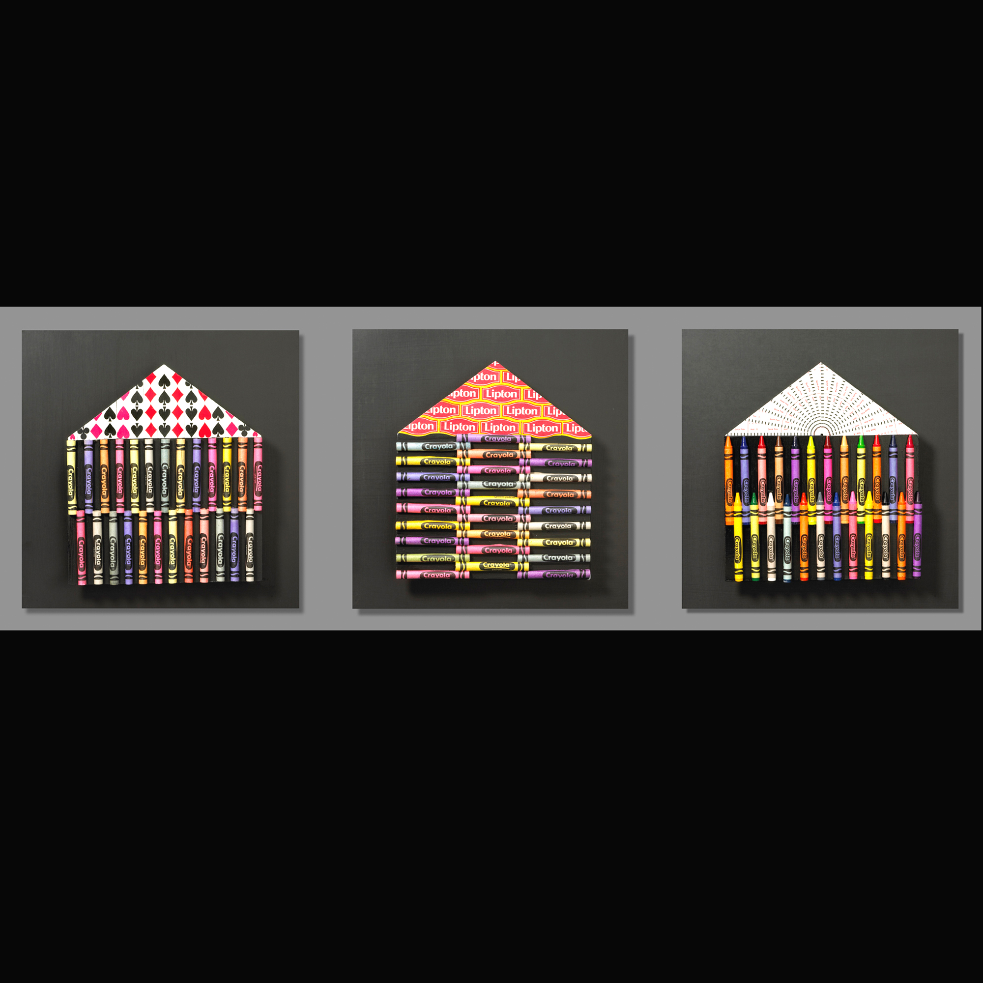 Crayola Triptych