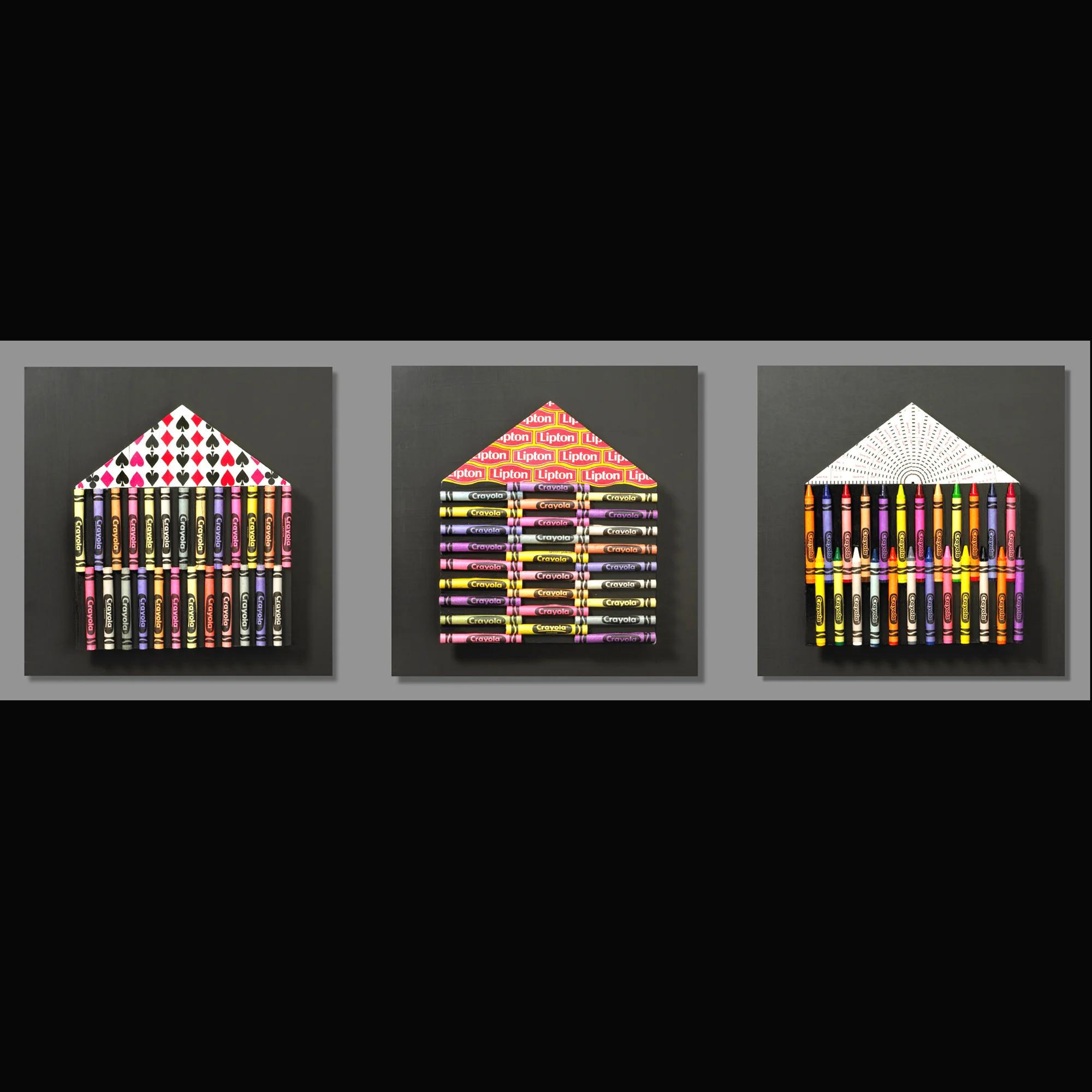 Crayola Triptych