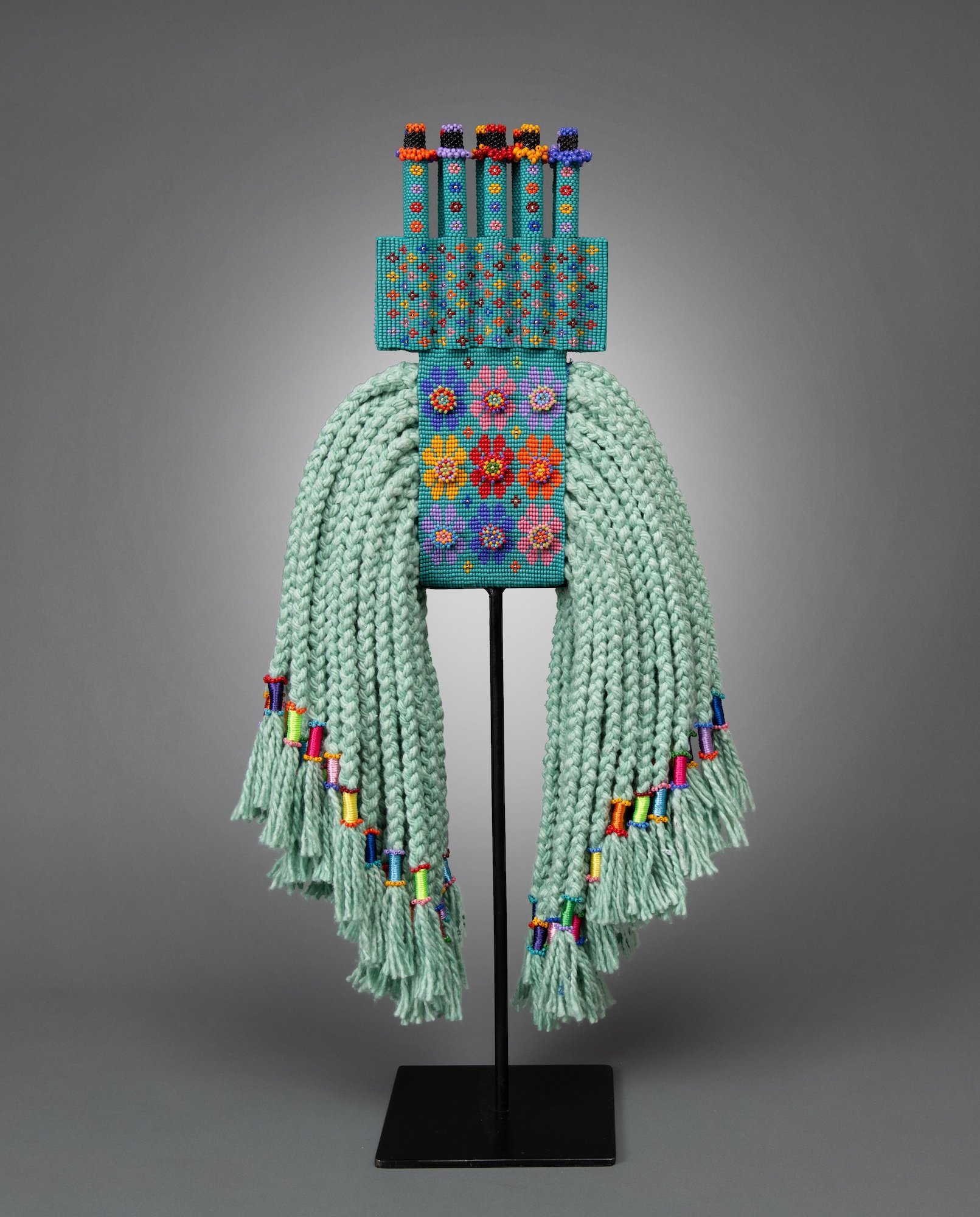 Mop with Popping Flowers
