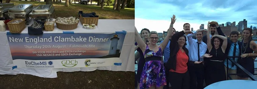 The 2015 exchange in Boston connected local section chemists with leaders of other international organization for young chemists. Photos courtesy of Brian D’Amico.