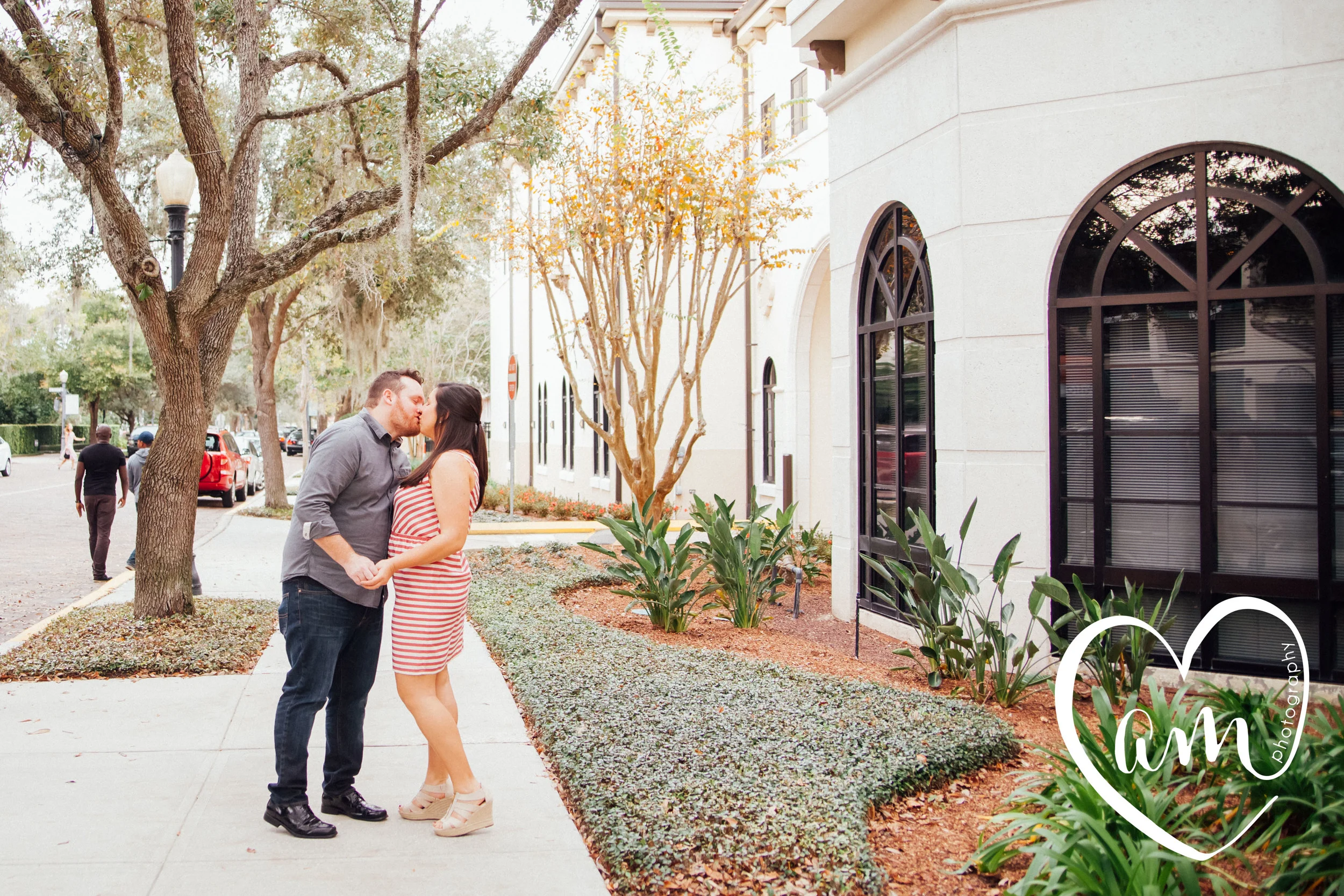 Winter Park Engagement Session Jerilyn Daniel Park Avenue Flora Bloom Photography Husband And Wife Wedding Photography Team Based In Florida Travel Nationwide