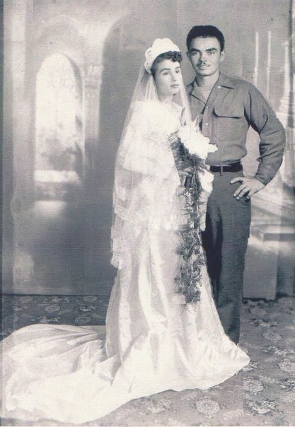 Amanda’s paternal grandparents on their wedding day in 1951.