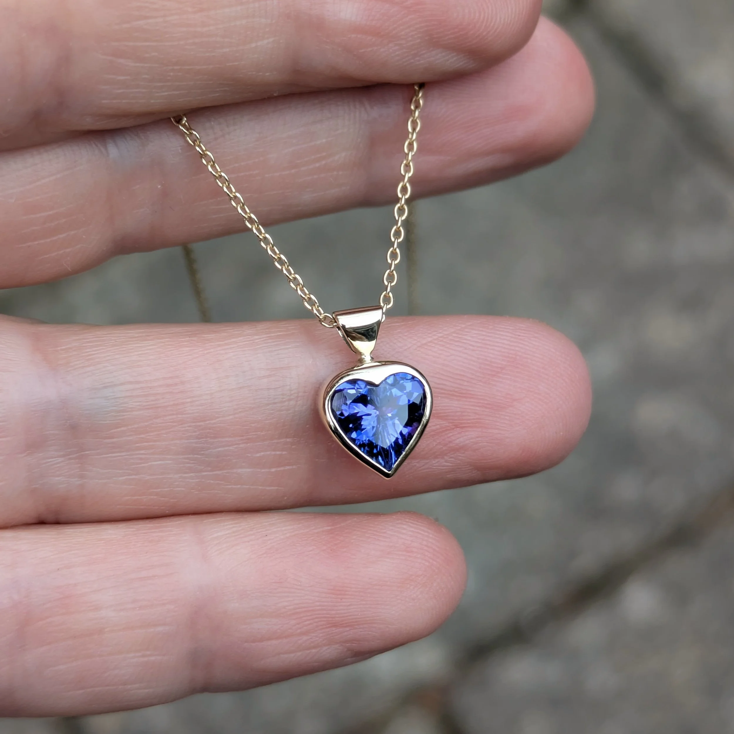 Tanzanite Amore Necklace