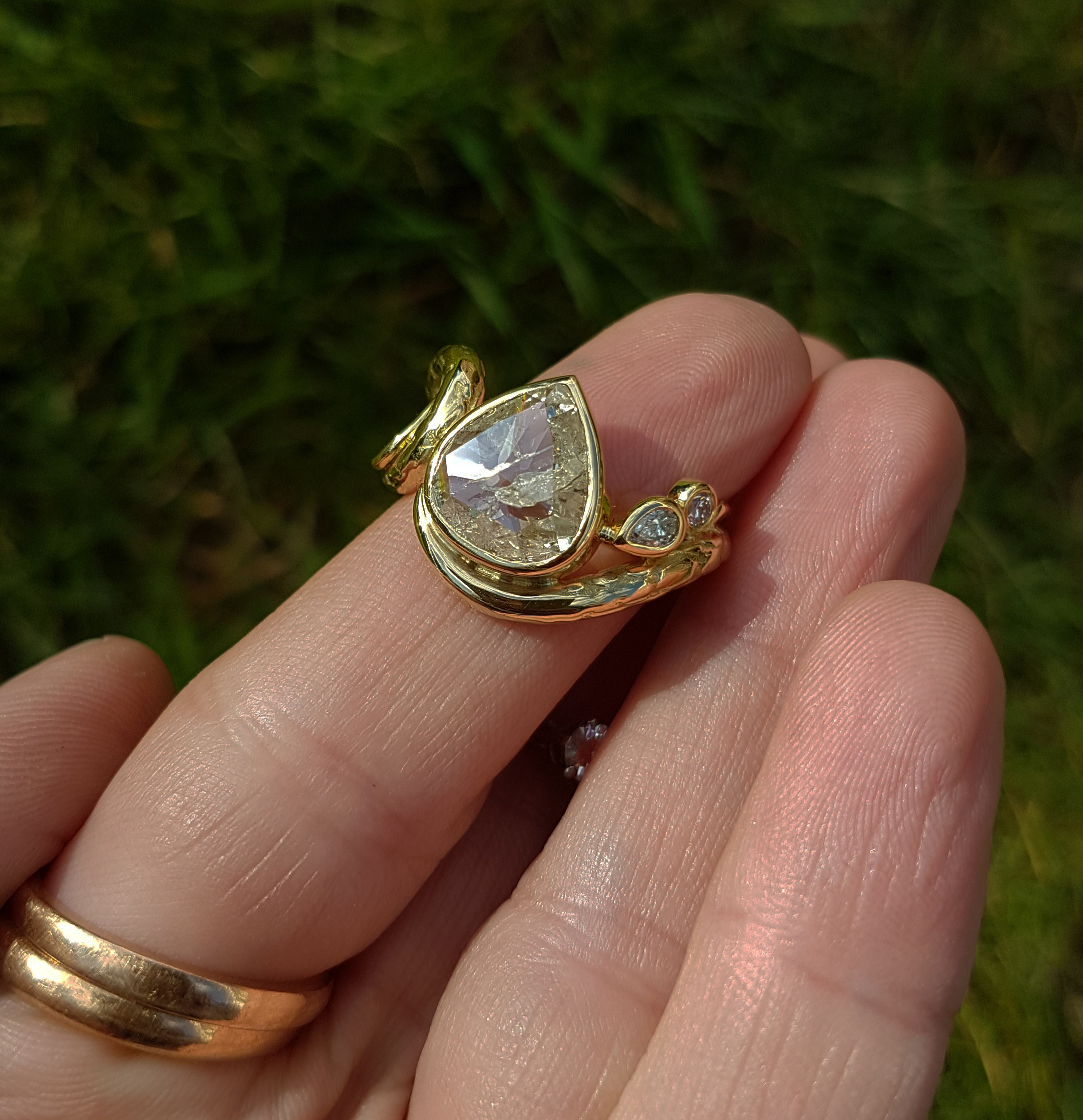 Big Diamond Engagement Ring