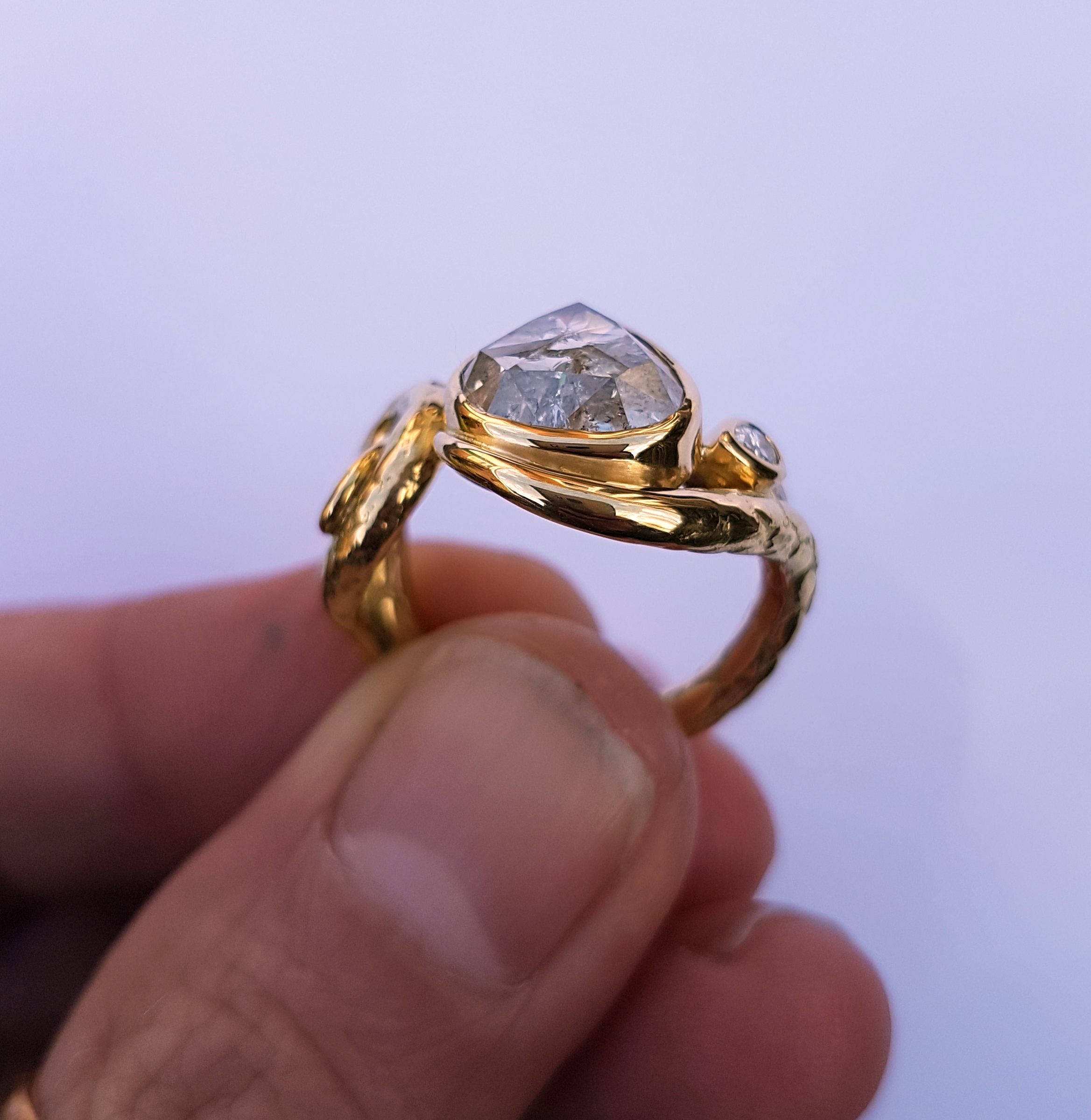 Open Diamond Ring
