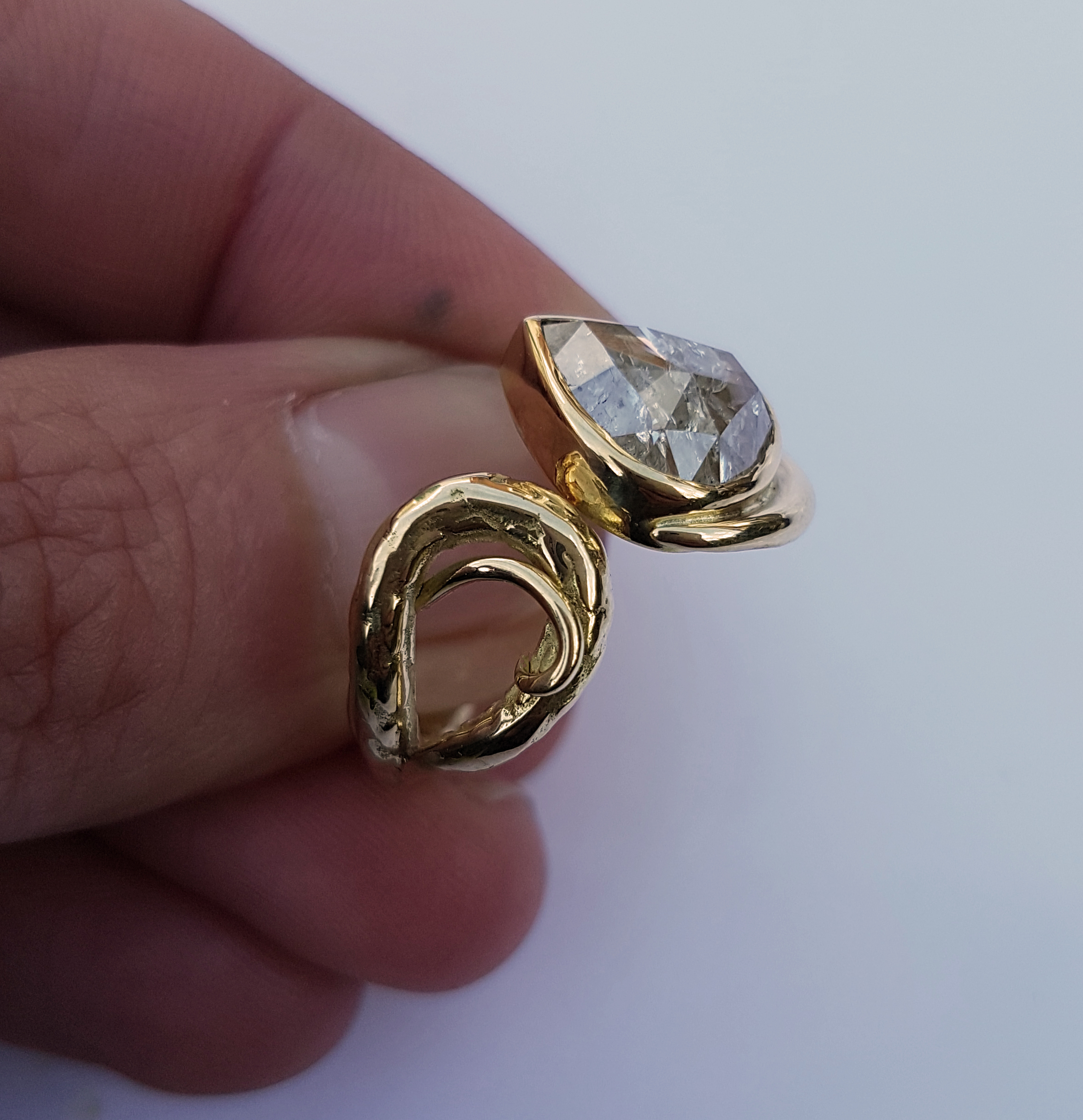Accented Diamond Ring