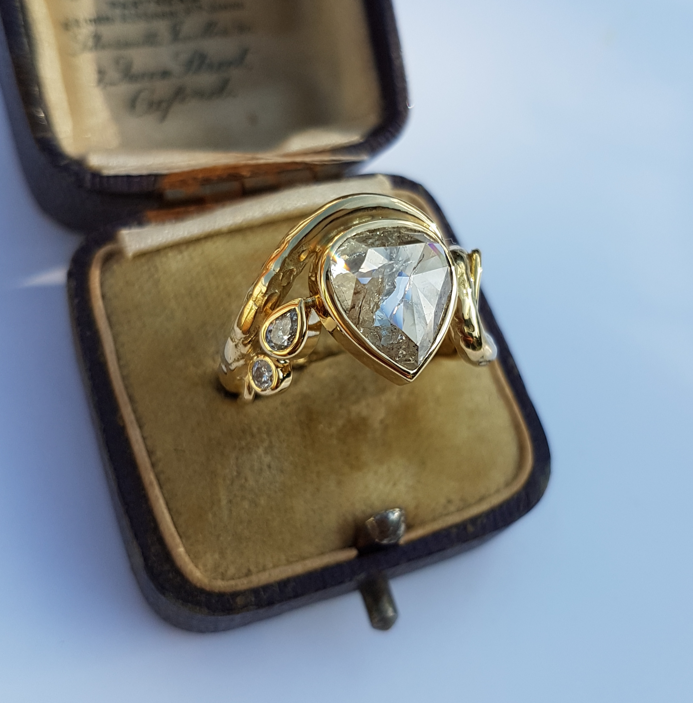 Yellow gold Diamond Ring