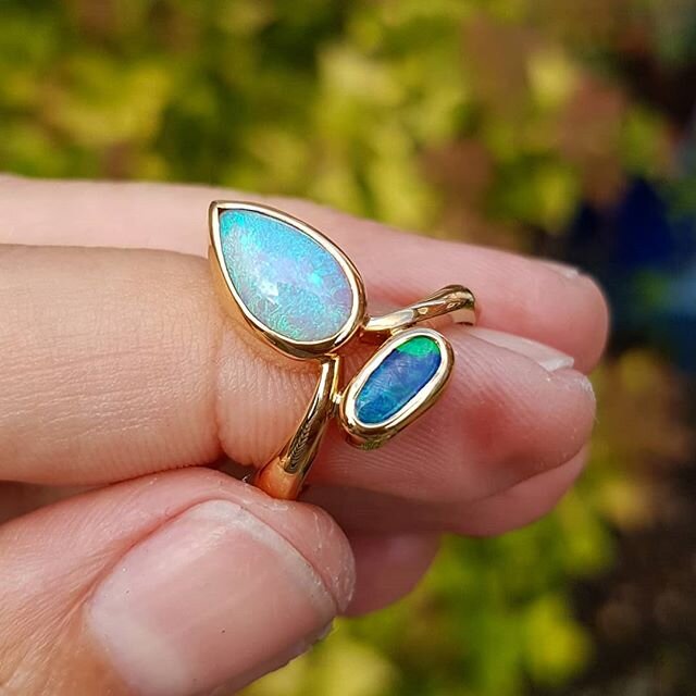 &deg;&bull;☆Opal Style☆&bull;&deg;
***SOLD***
22ct Opal loveliness by @franbarkerdesign