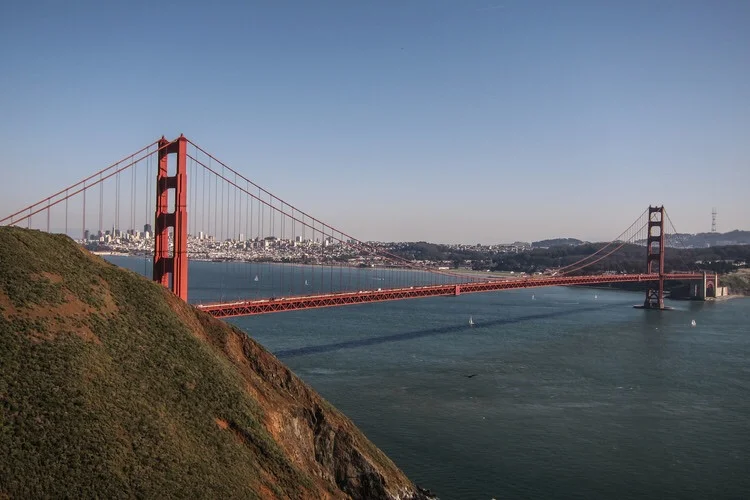 Afternoon at the Golden Gate Bridge.