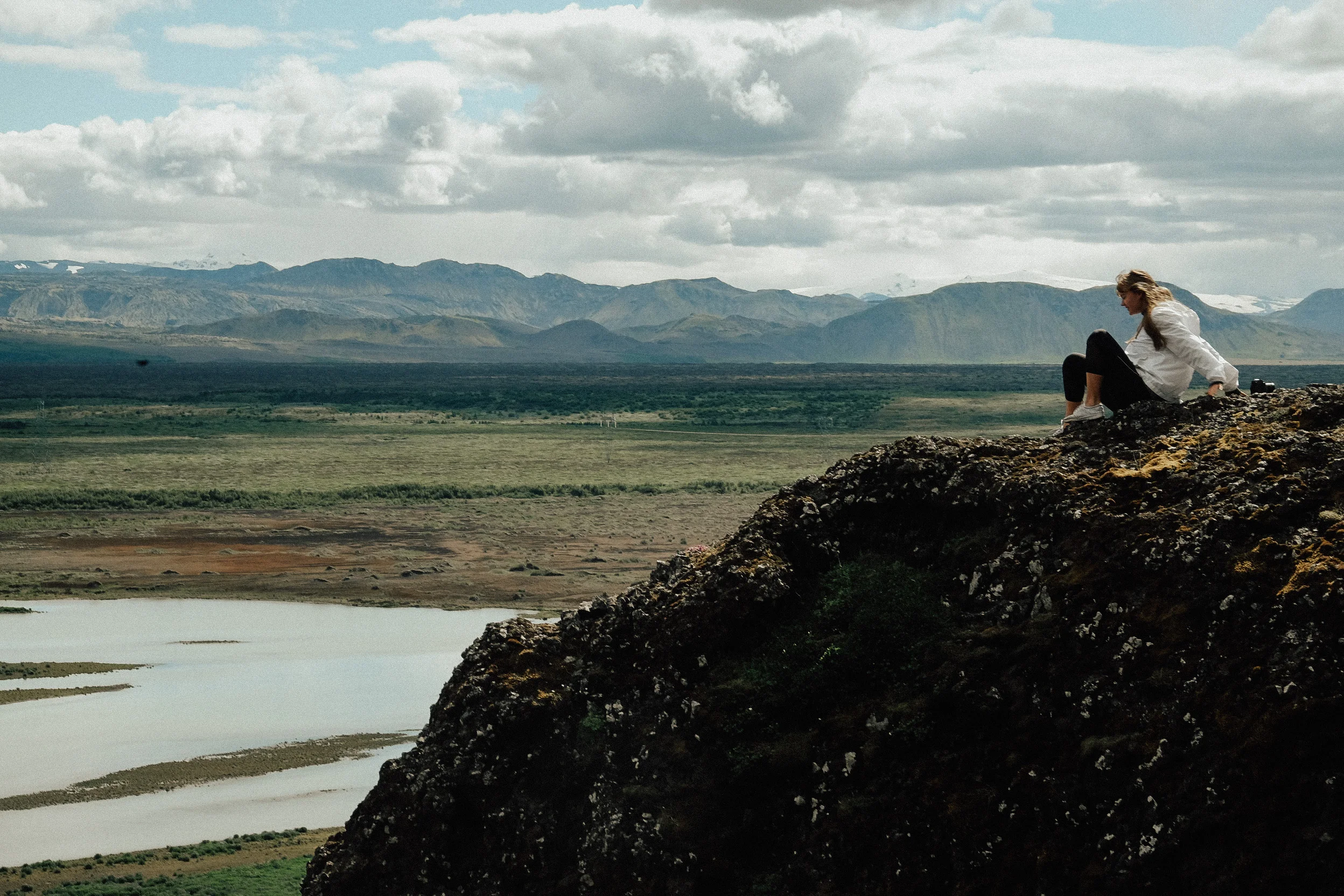 Life motto for touring Iceland... always take off on random backroads, we ended up finding views like this to picnic at just by detouring on a whim.