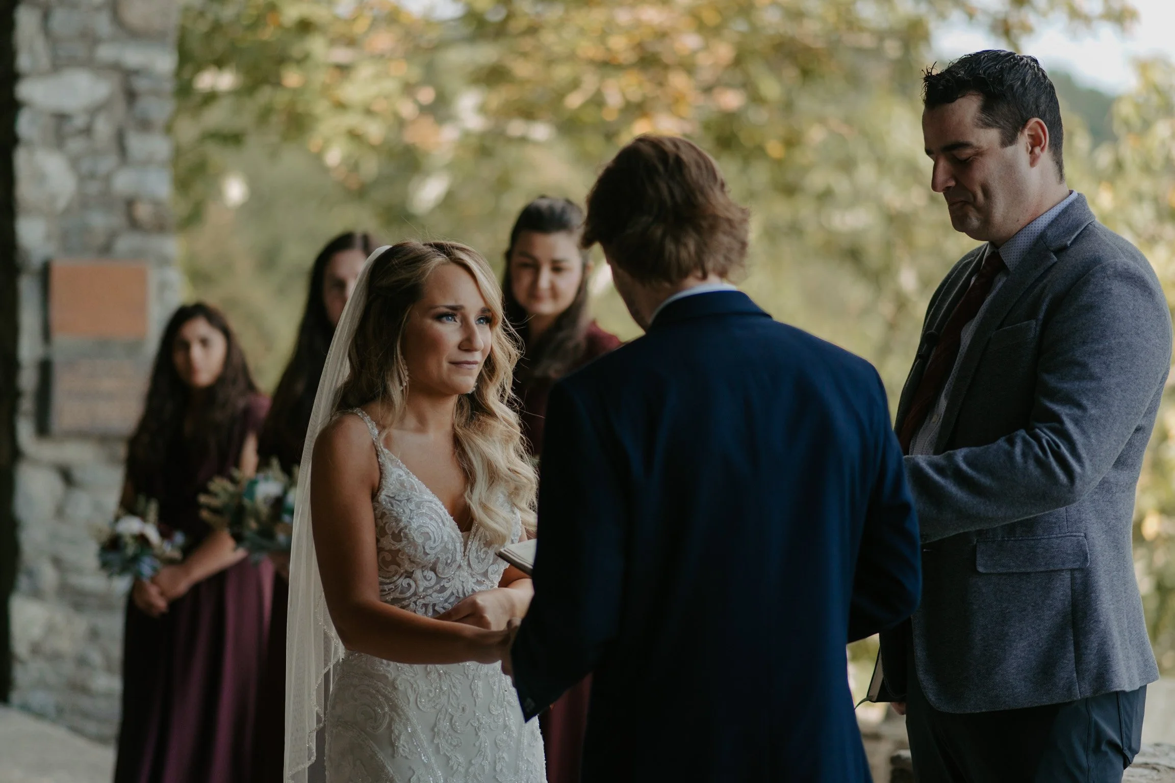 Pretty Place Cliffside Wedding