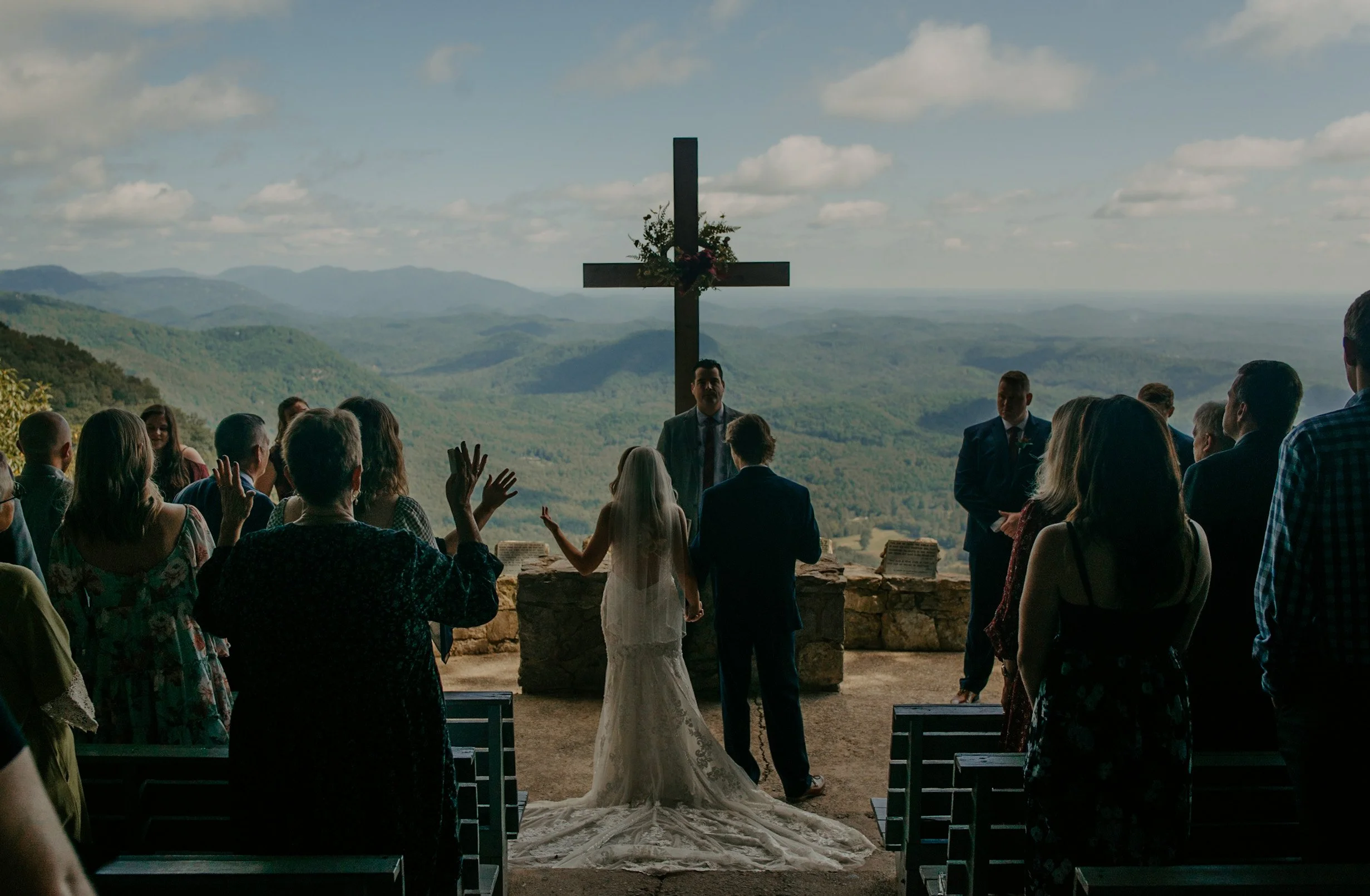 Pretty Place Cliffside Wedding
