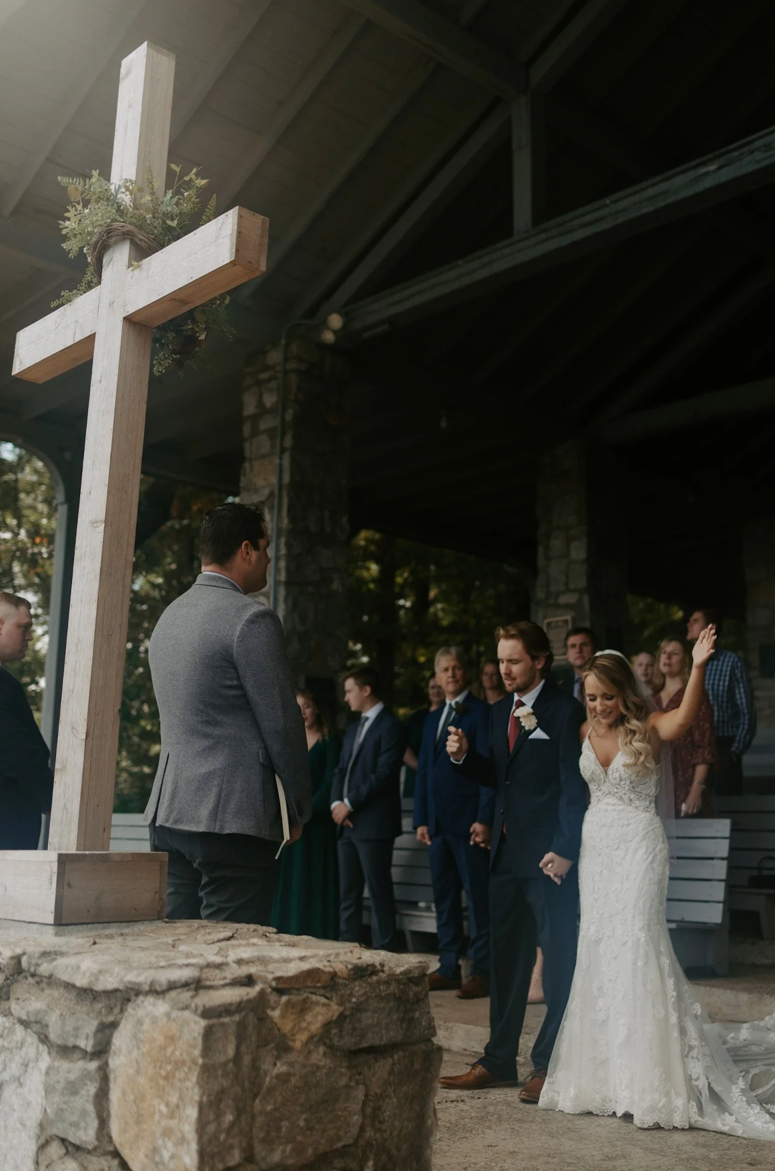 Pretty Place Cliffside Wedding