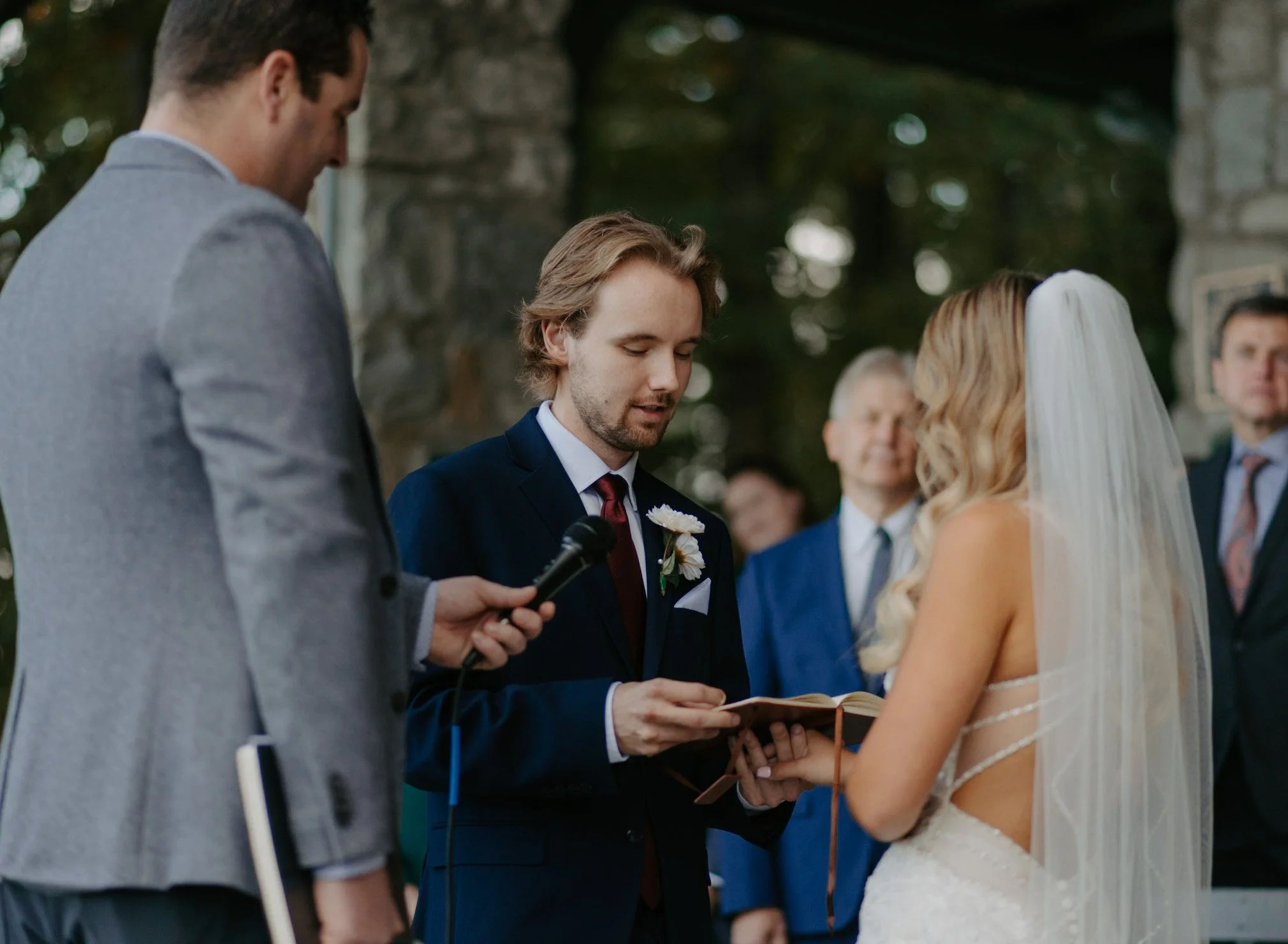 Pretty Place Cliffside Wedding
