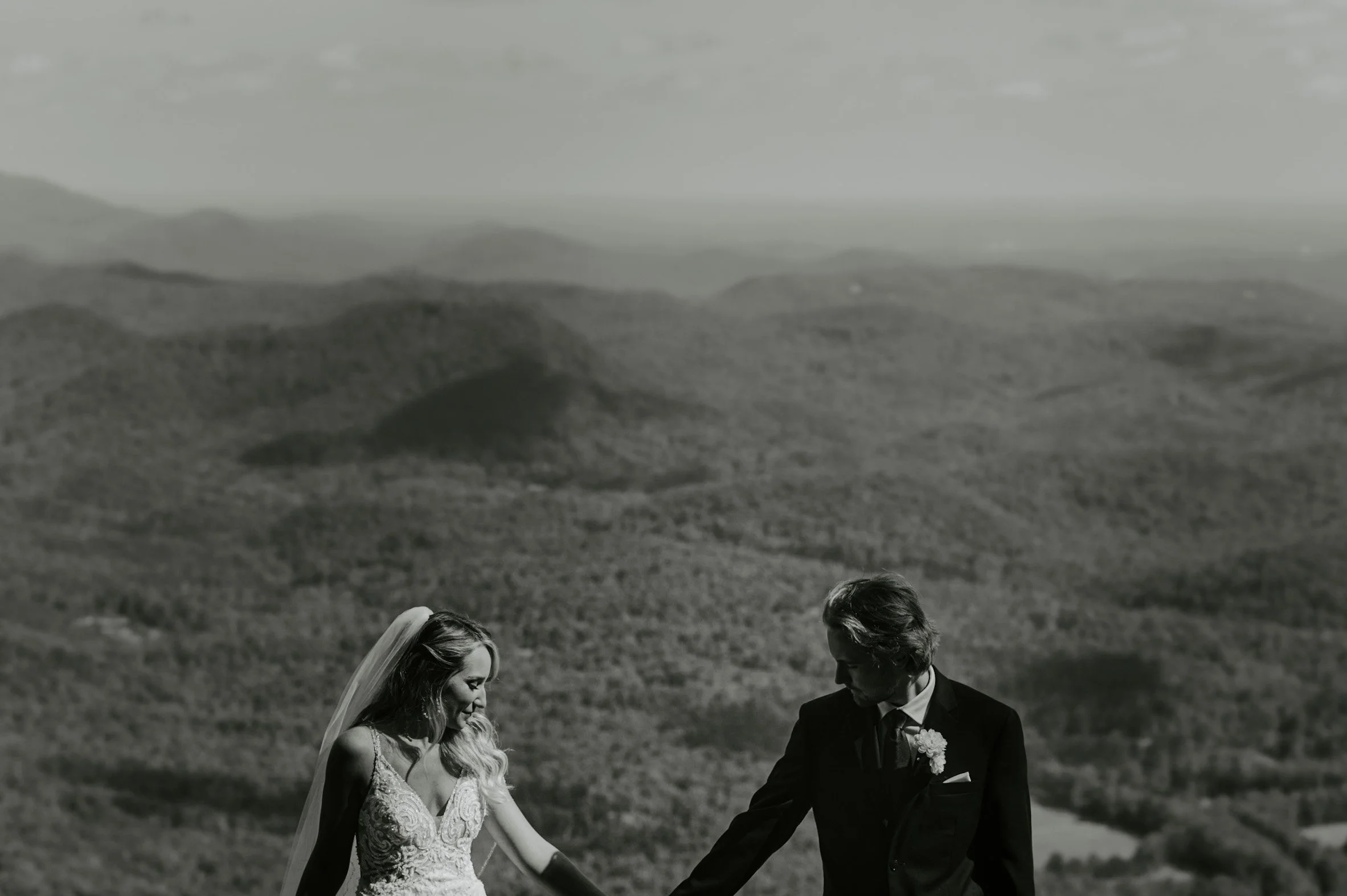 Pretty Place Cliffside Wedding