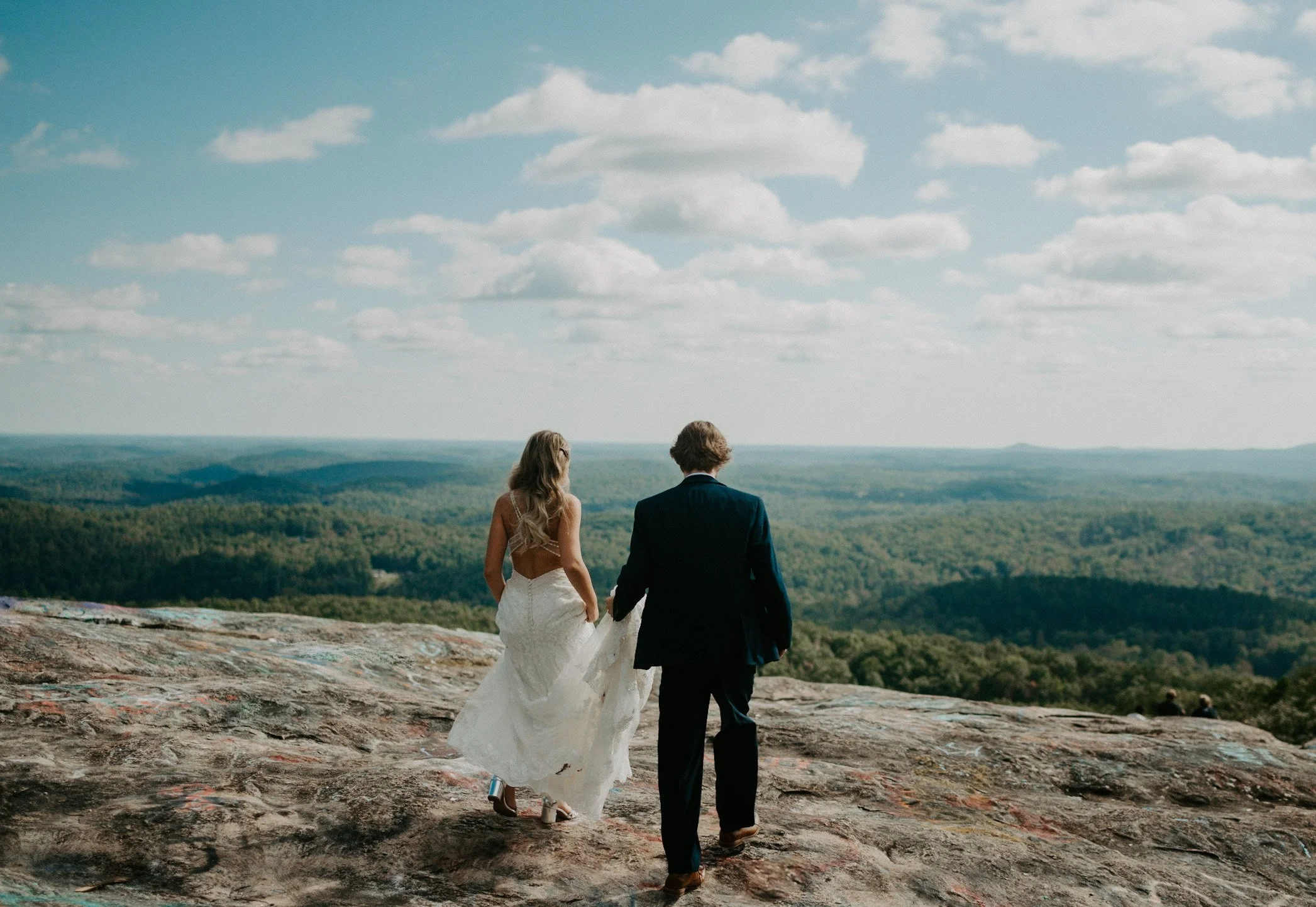 Pretty Place Cliffside Wedding