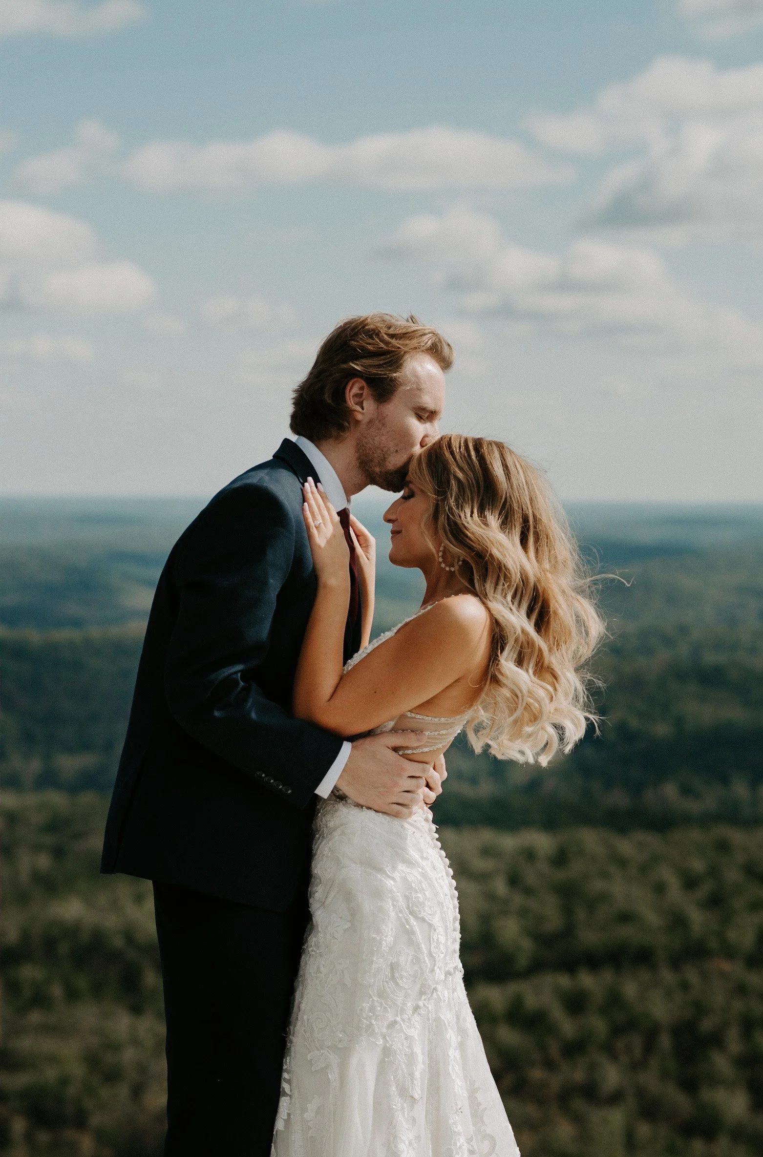 Pretty Place Cliffside Wedding