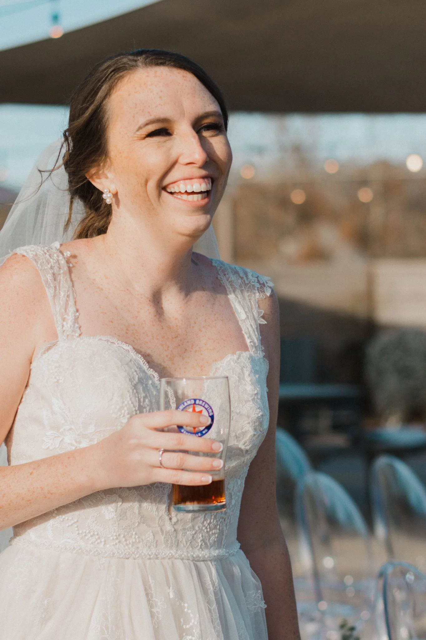 Highland Brewing Rooftop Wedding