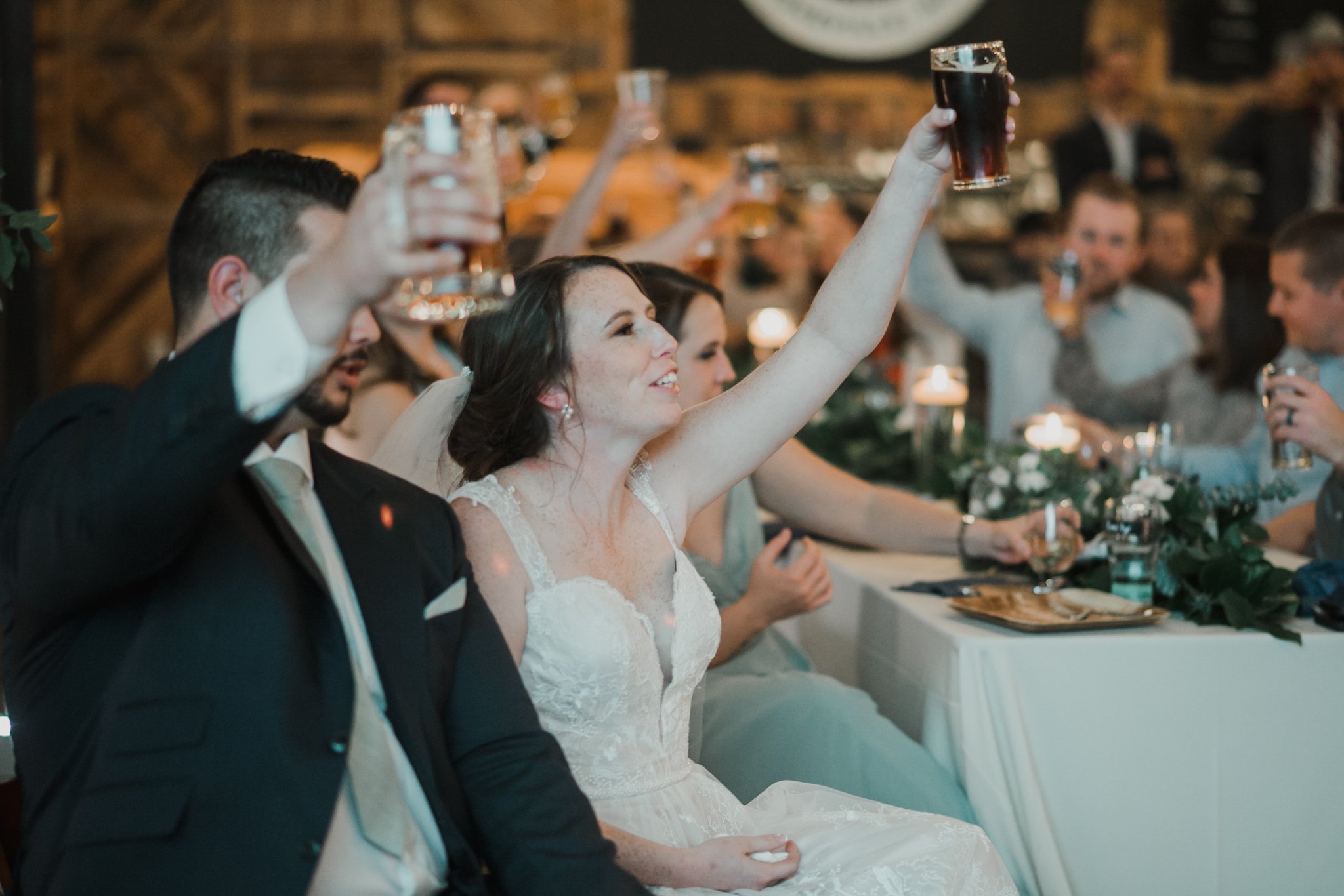 Highland Brewing Rooftop Wedding