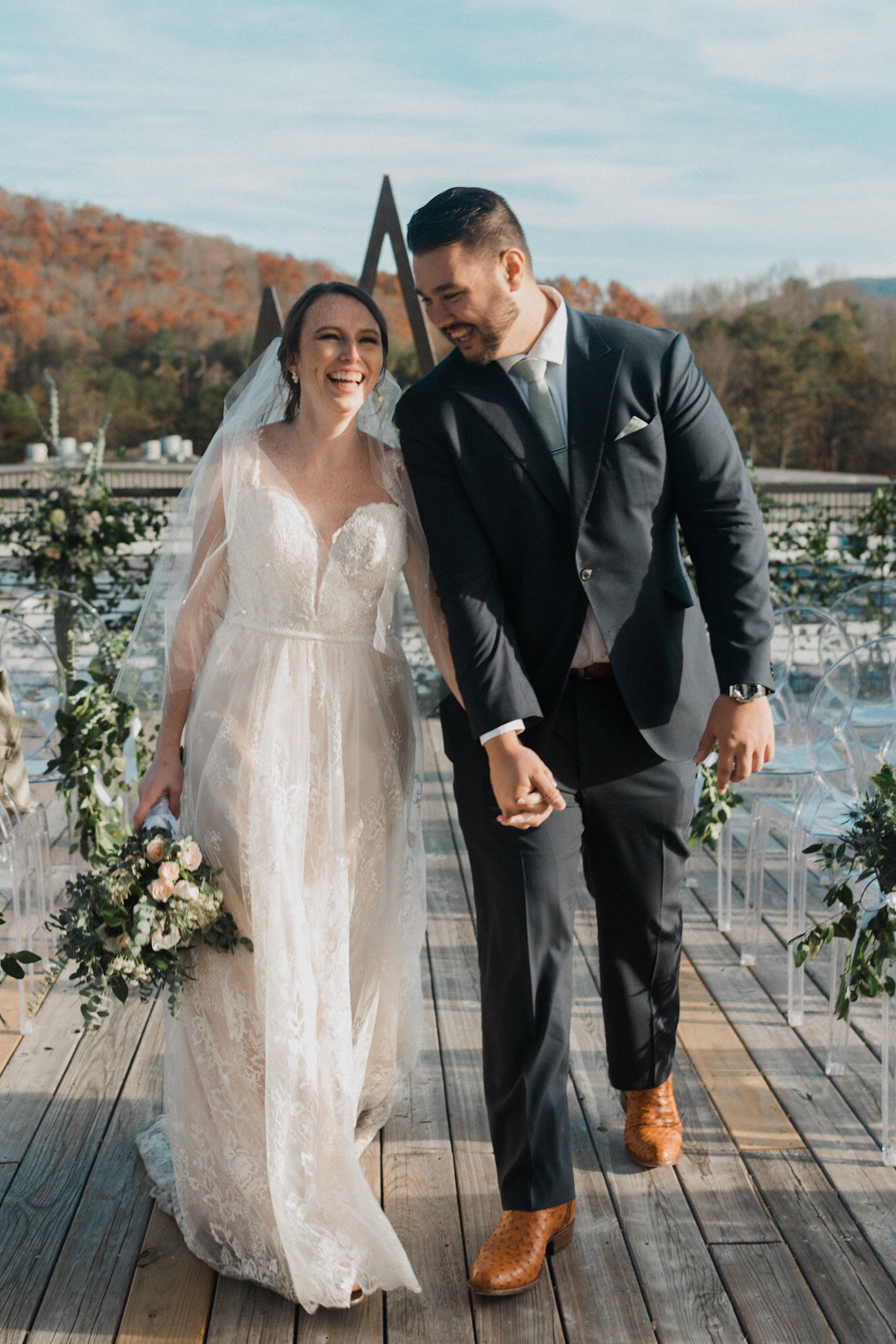 Highland Brewing Rooftop Wedding