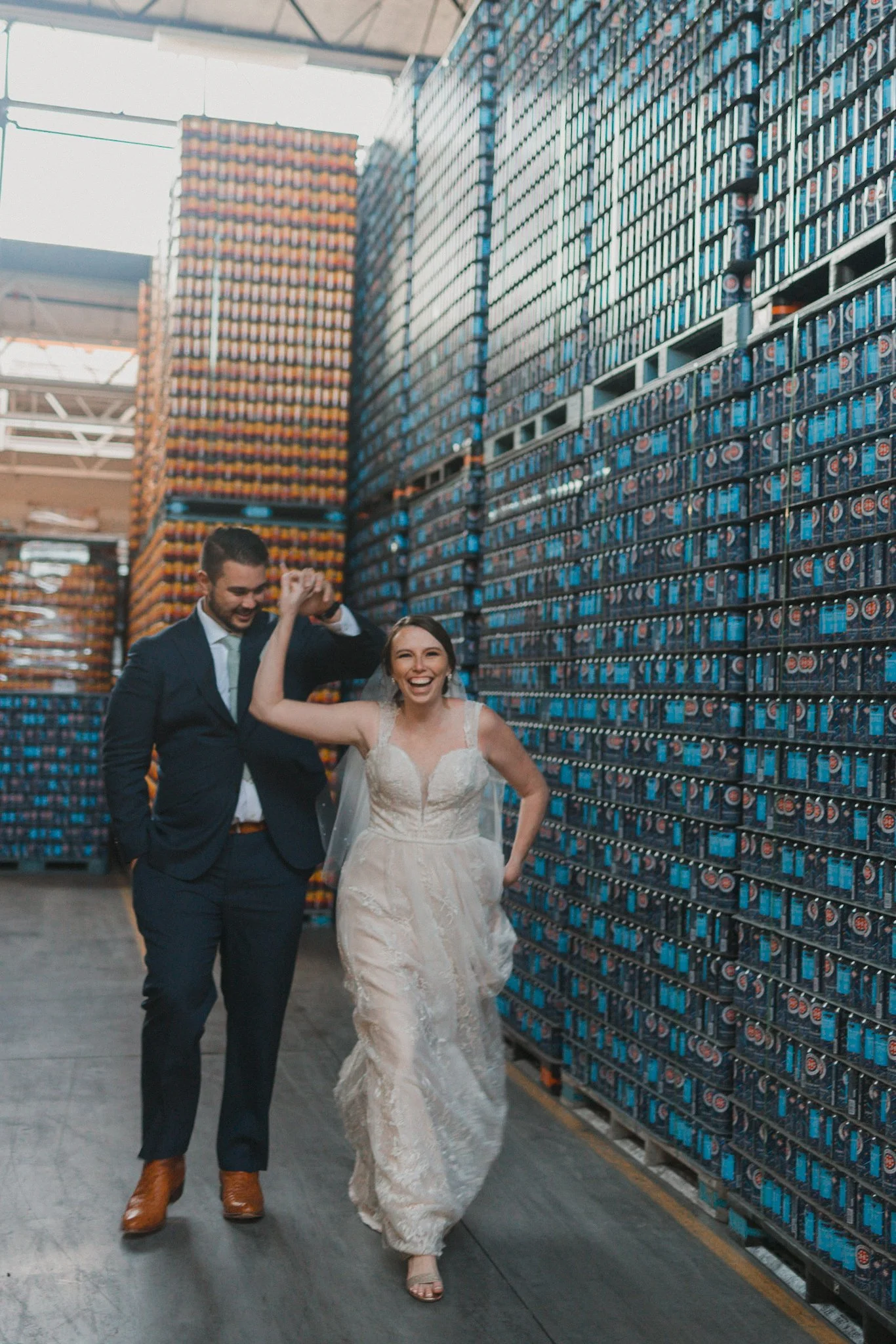 Highland Brewing Rooftop Wedding