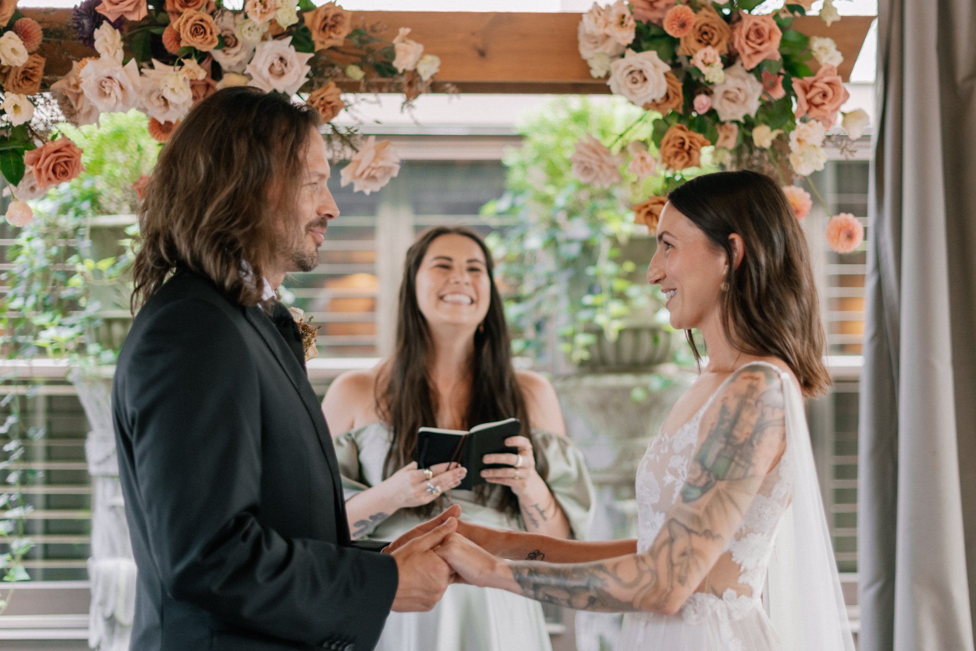 small classy wedding Asheville