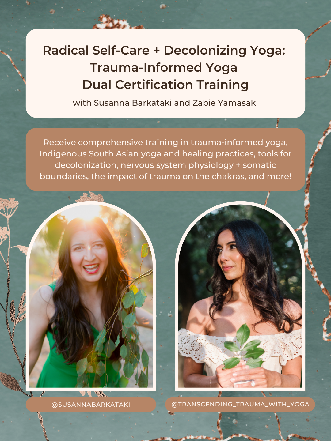 2026 Bundle: Radical Self-Care + Decolonizing Yoga:  Trauma-Informed Yoga  Dual Certification Training