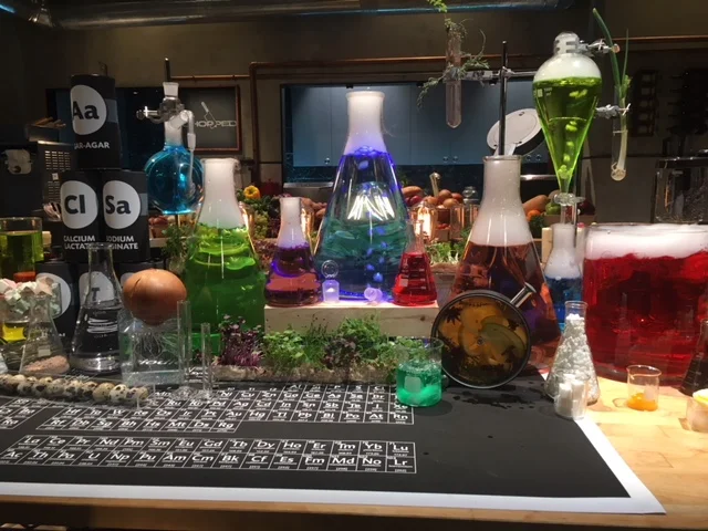 Alton Brown's Work Desk