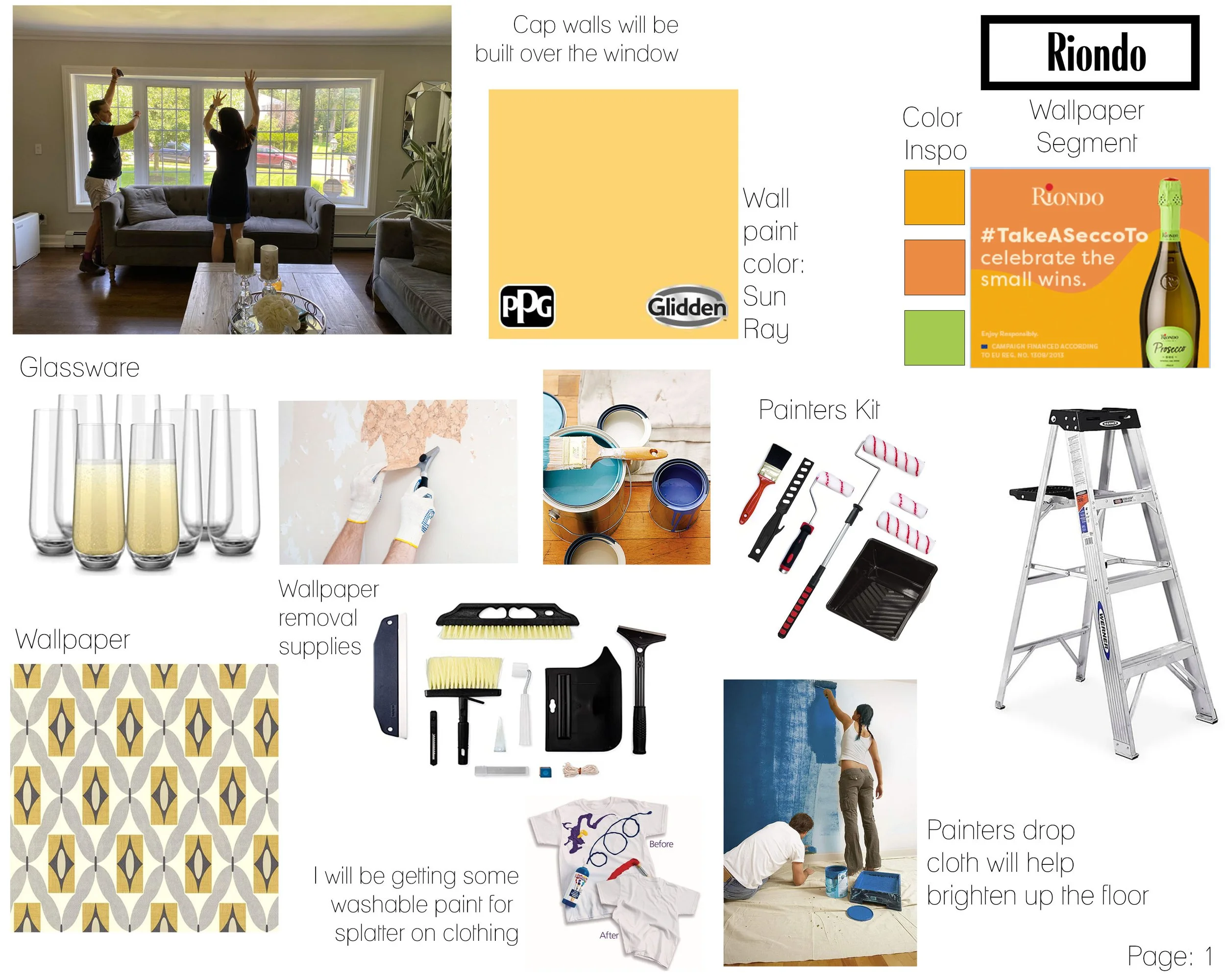 Mood Board : Wallpaper Scene