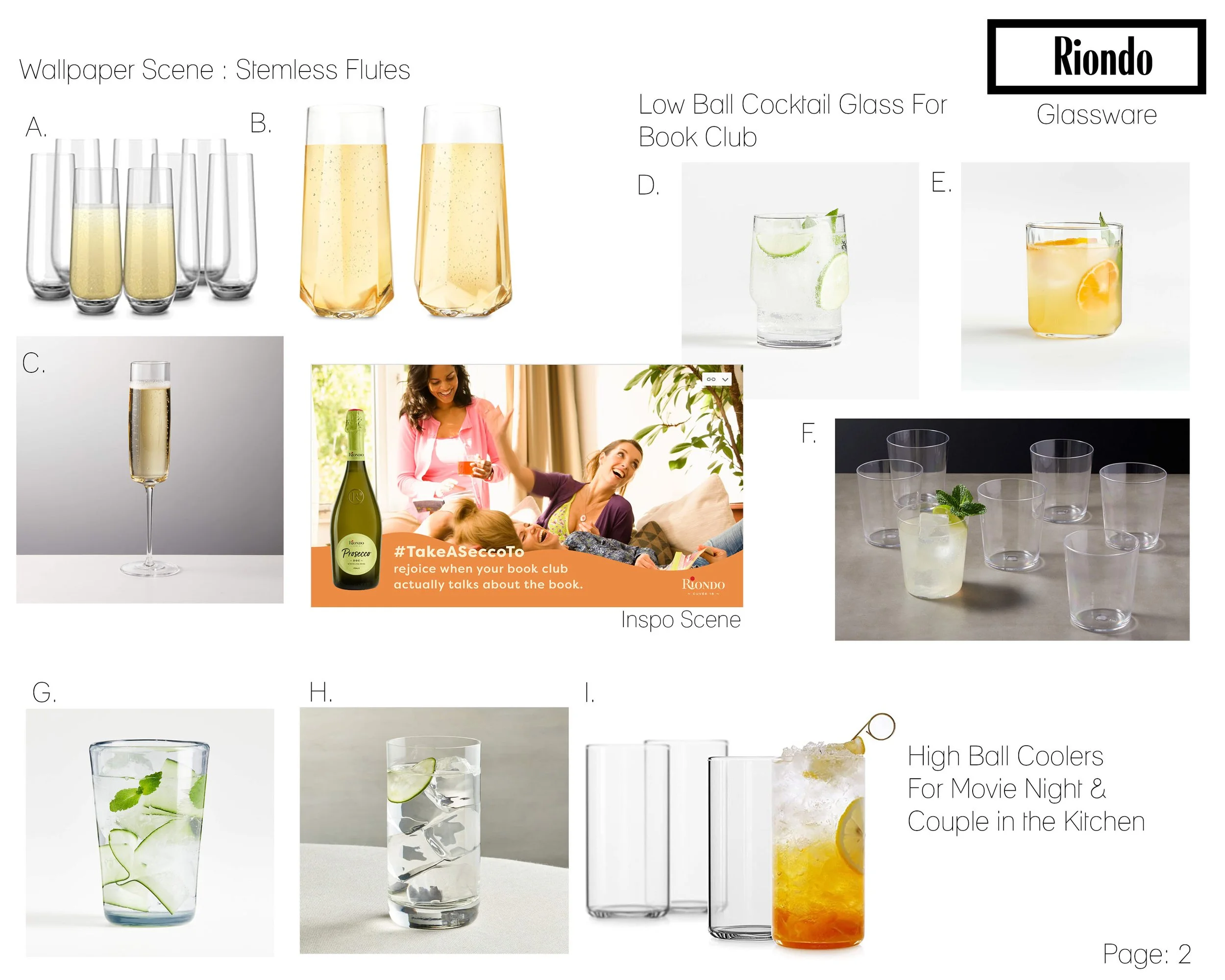 Moof Board : Glassware