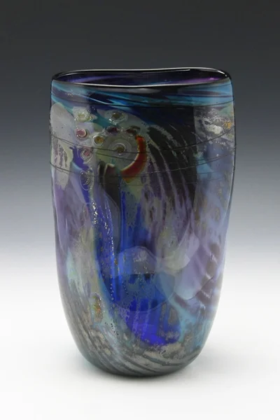 OC 1511 Cobalt with Purple Interior Ocean Vessel