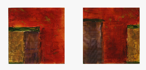 1525 a b Pueblo Diptych