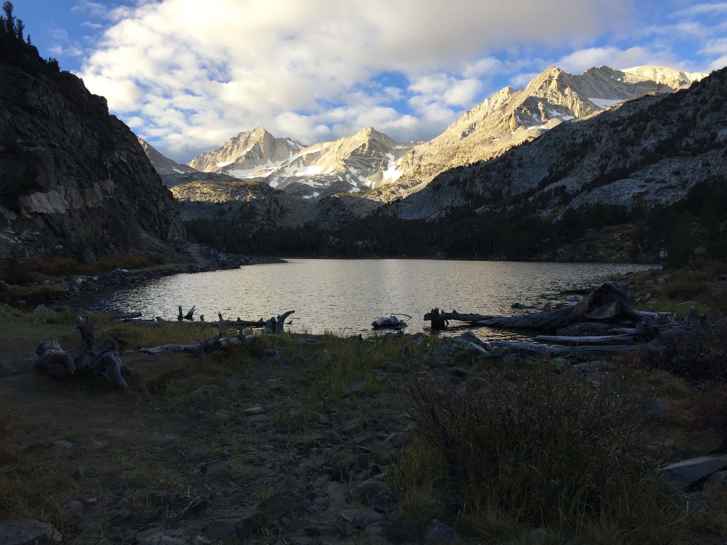 Long Lake in the morning.