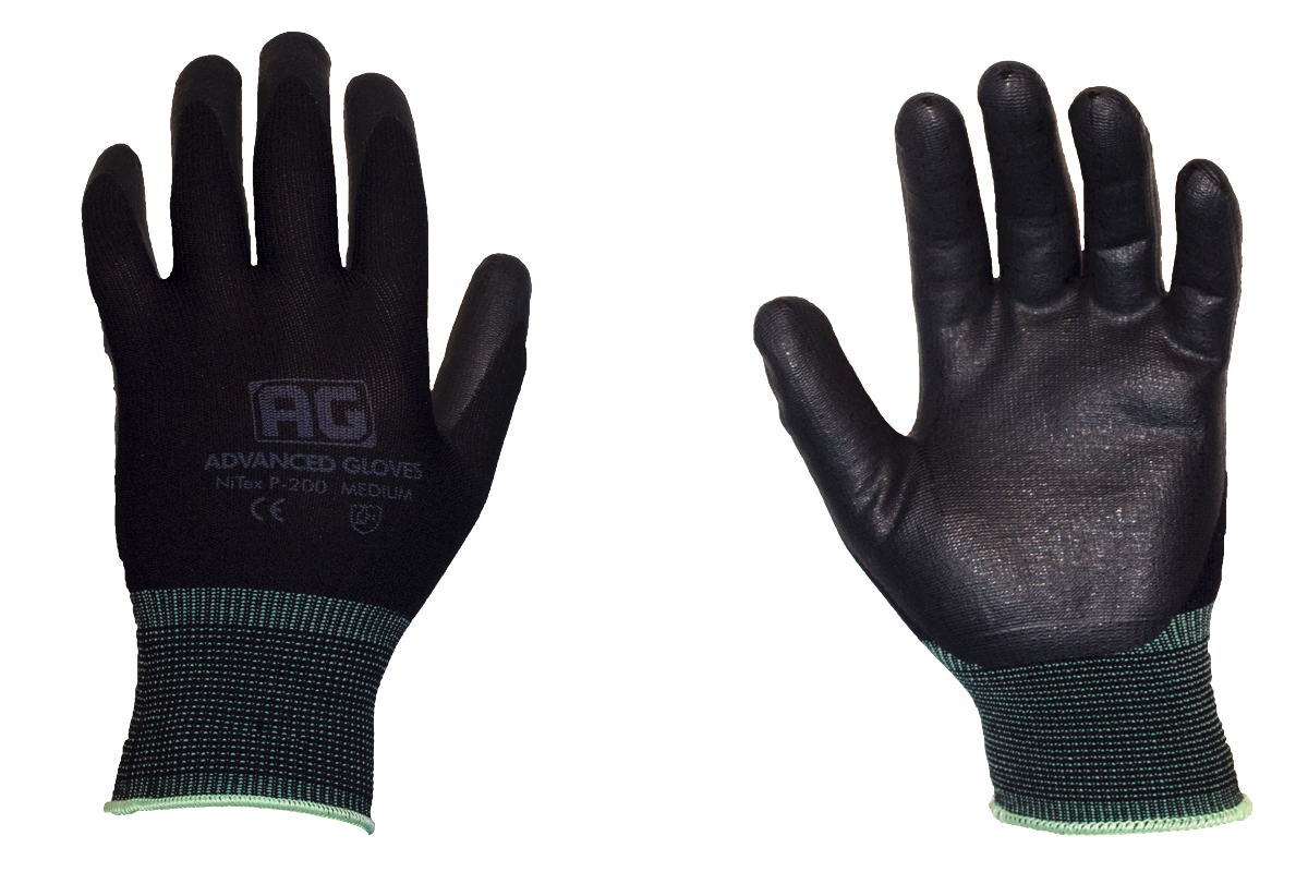 Fleece-Featured AG NiTex P-200-W Winter Work Glove Nitrile Foam Coated Glove
