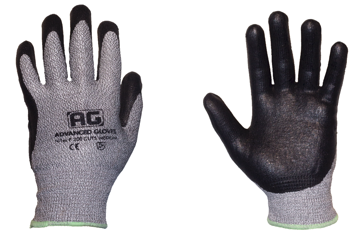 VViViD Cut Resistant Multi-Purpose Large Protective Gloves 3 Pair Value Pack