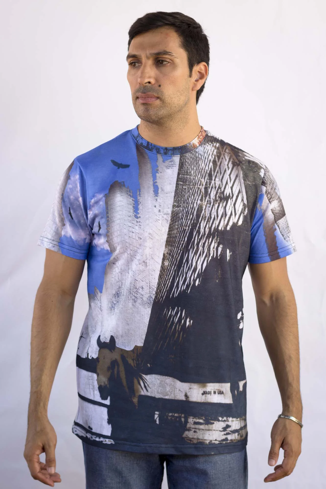 LANDSCAPE- WHITE/BLUE