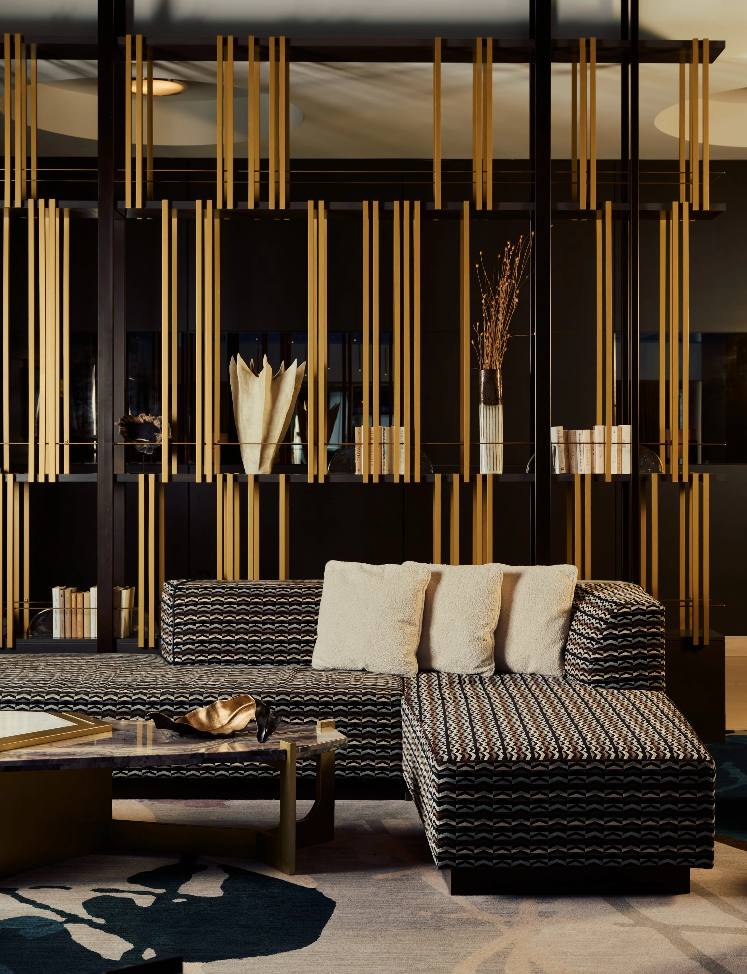  JW Marriot  in Indianapolis designed by  KTGY .

 luxury Interior Hotel photography Chicago, Illinois 