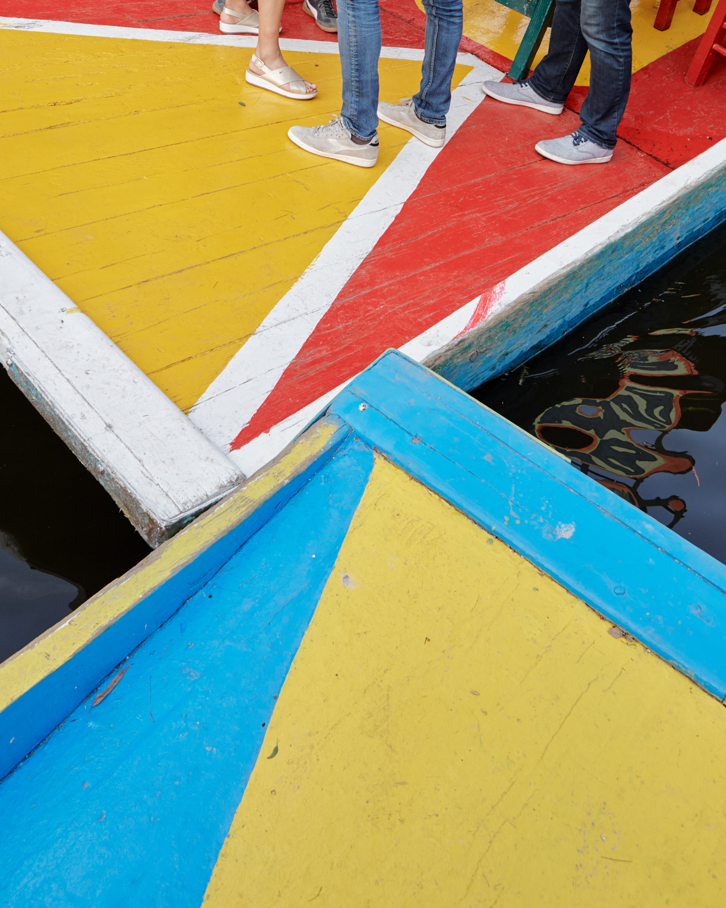 Hitting other boats is not entirely uncommon. We probably did it 20 times over the course of 2 hours.