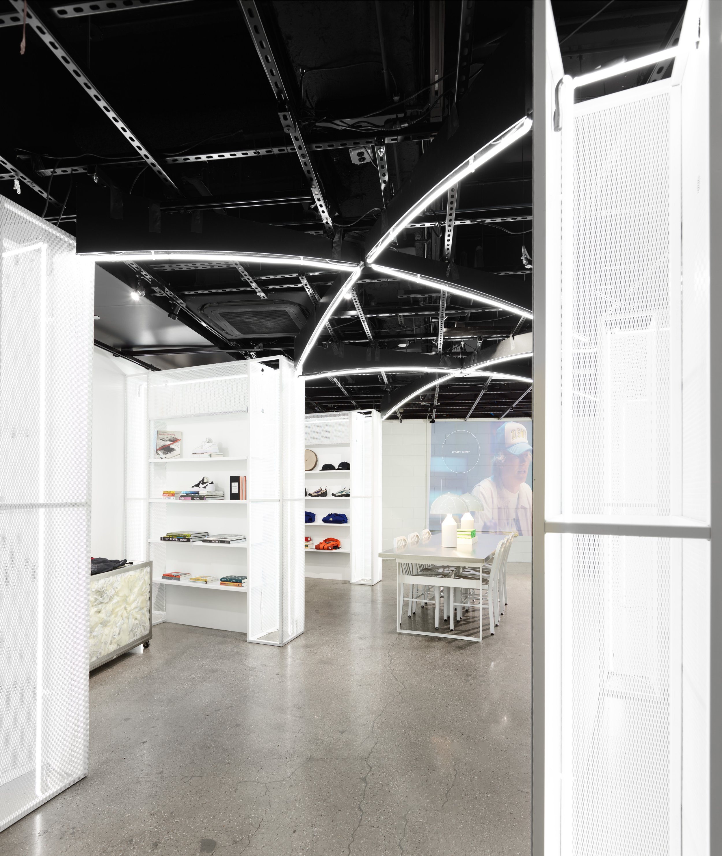  Nike Chicago retail interior architecture photography. Design by  Future Firm  