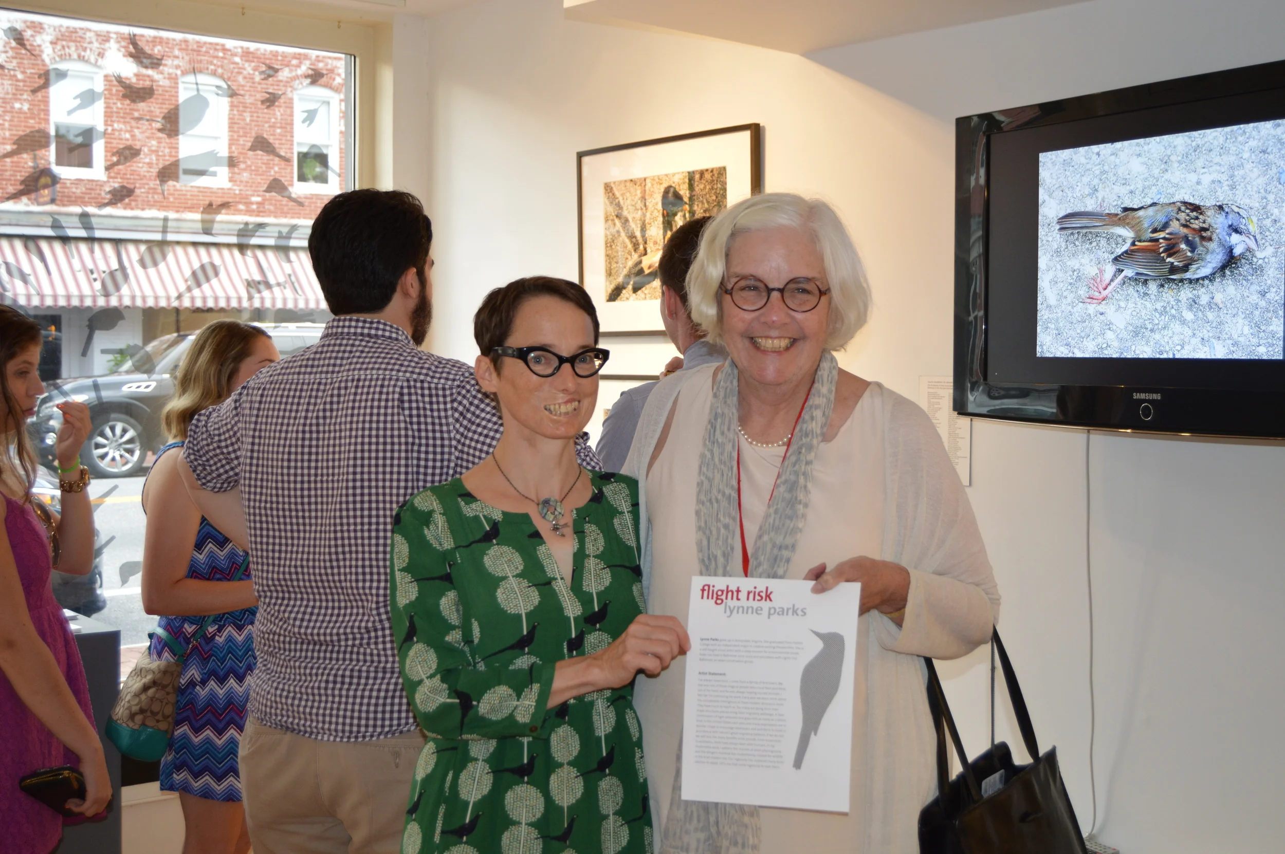 Lynne Parks and Doreen Bolger