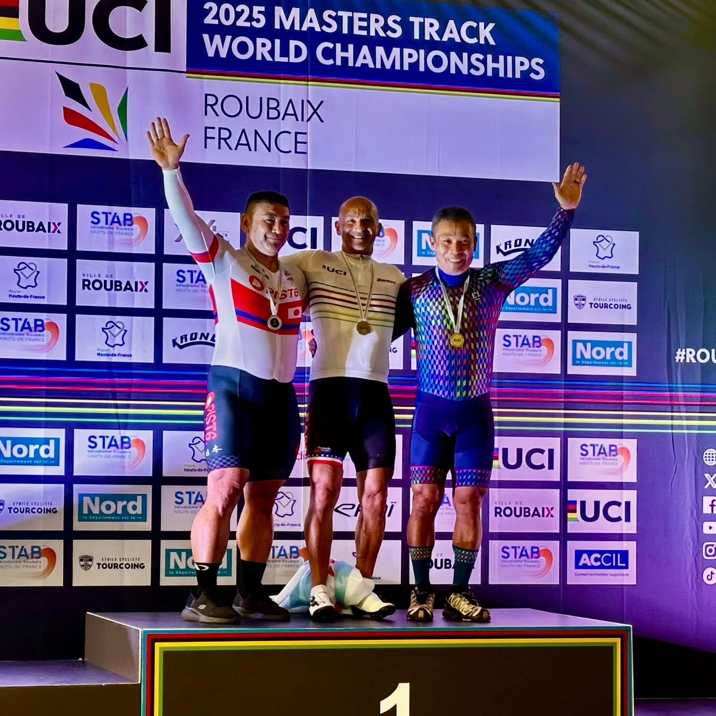 CONGRATULATIONS @arambayzaee123 for your win in the 55-59 500m TT at Masters Worlds today with a time of 34.687 seconds!! We are so proud of you!!